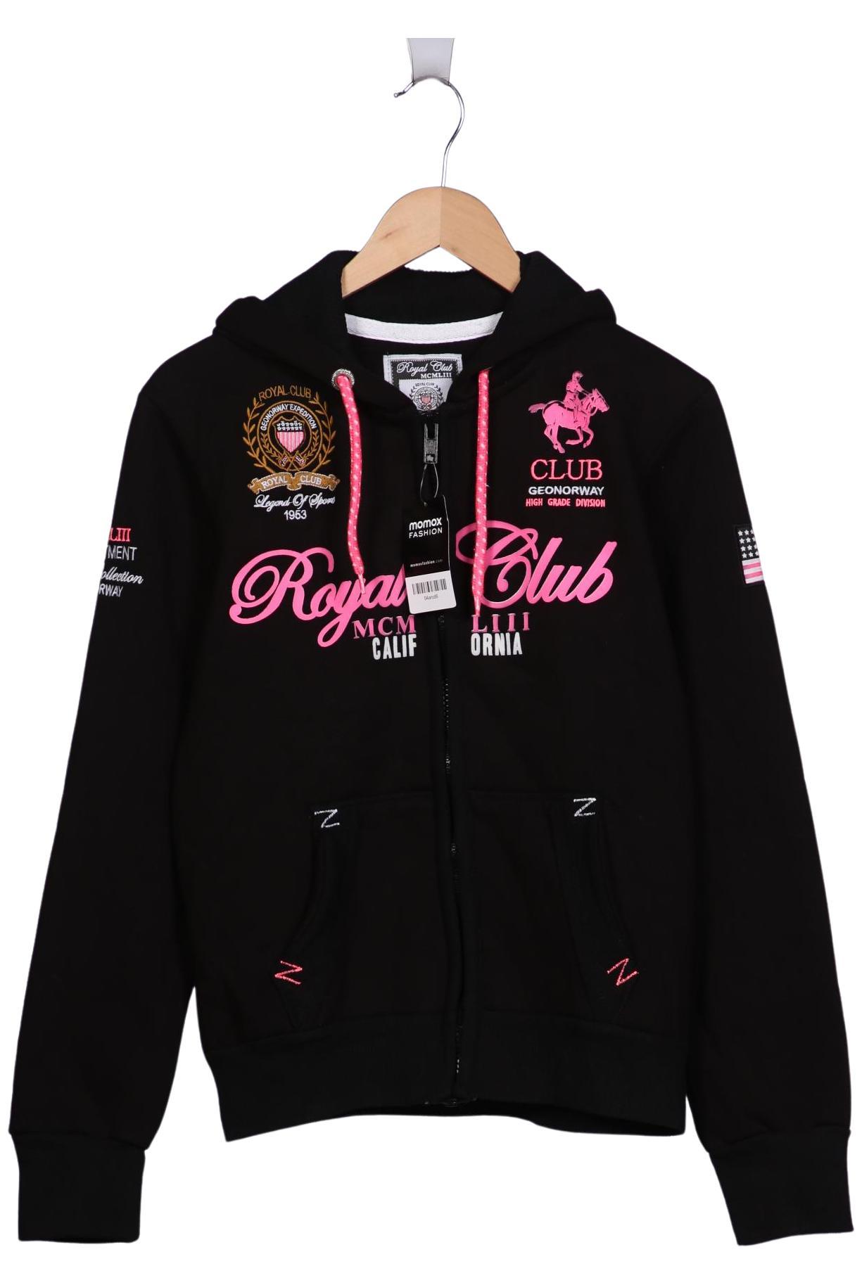 

Geographical Norway Damen Kapuzenpullover, schwarz, Gr. 16