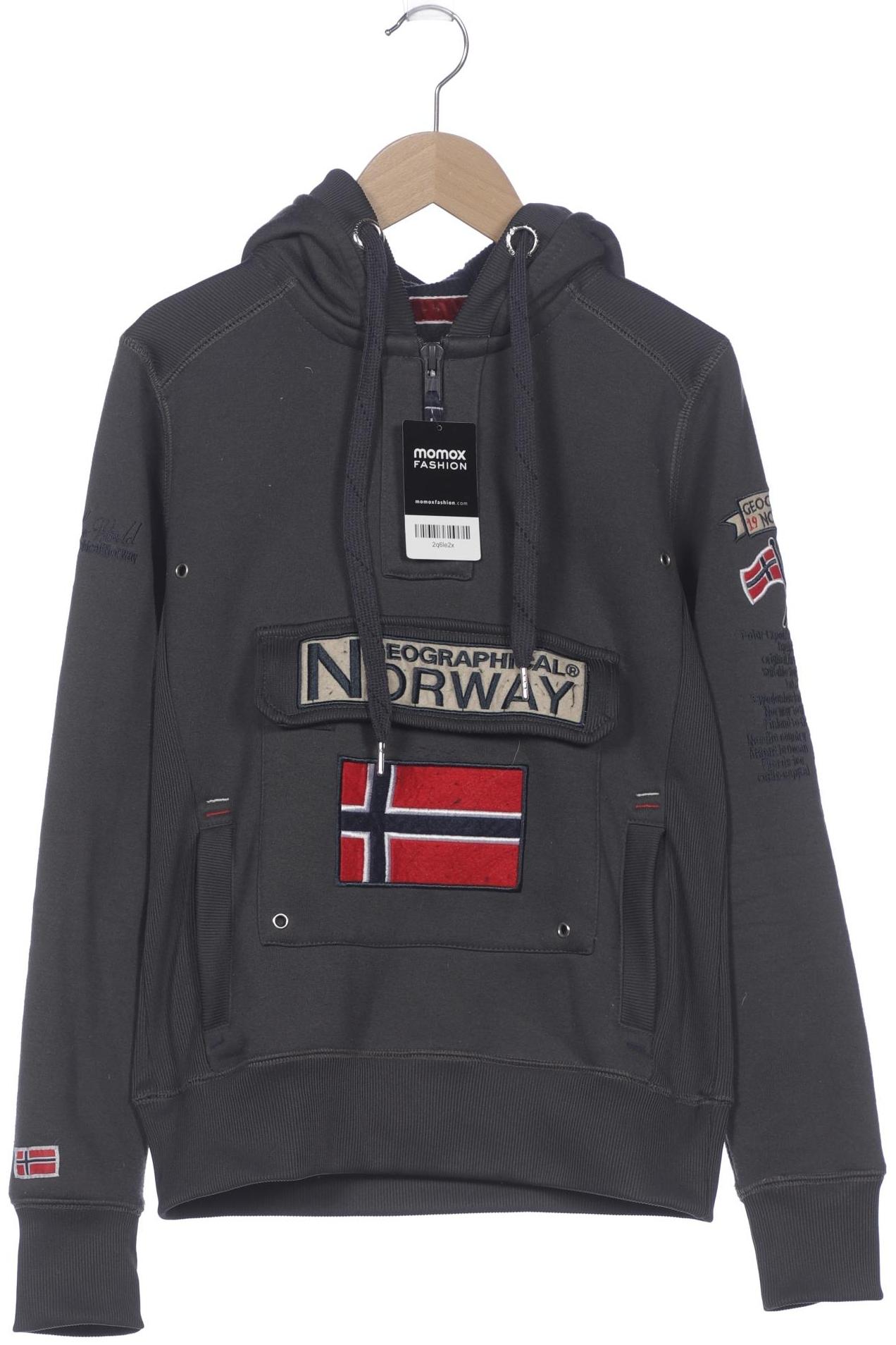 

Geographical Norway Damen Kapuzenpullover, grau, Gr. 36