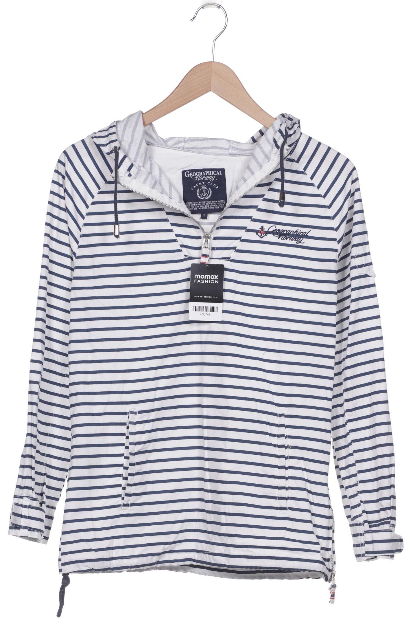 

Geographical Norway Damen Kapuzenpullover, weiß, Gr. 42