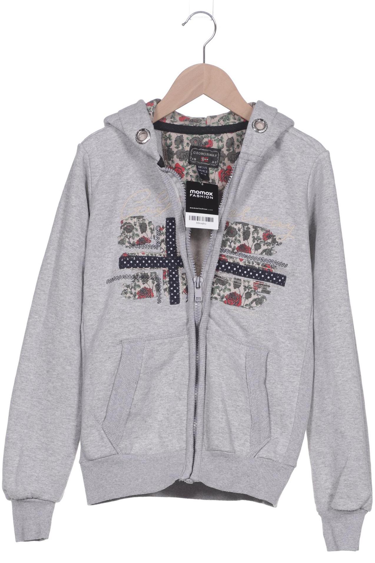 

Geographical Norway Damen Kapuzenpullover, grau, Gr. 10