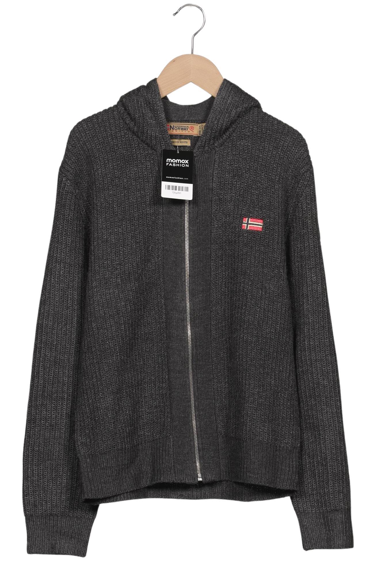 

Geographical Norway Damen Strickjacke, grau, Gr. 42