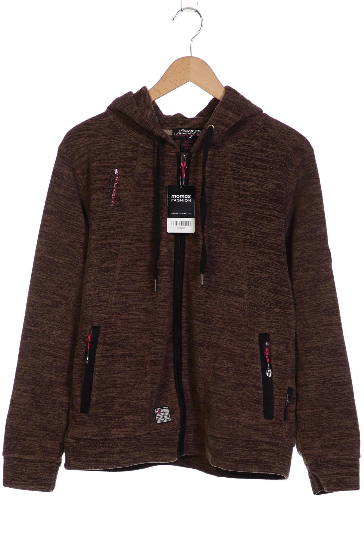 

Geographical Norway Damen Kapuzenpullover, braun, Gr. 14