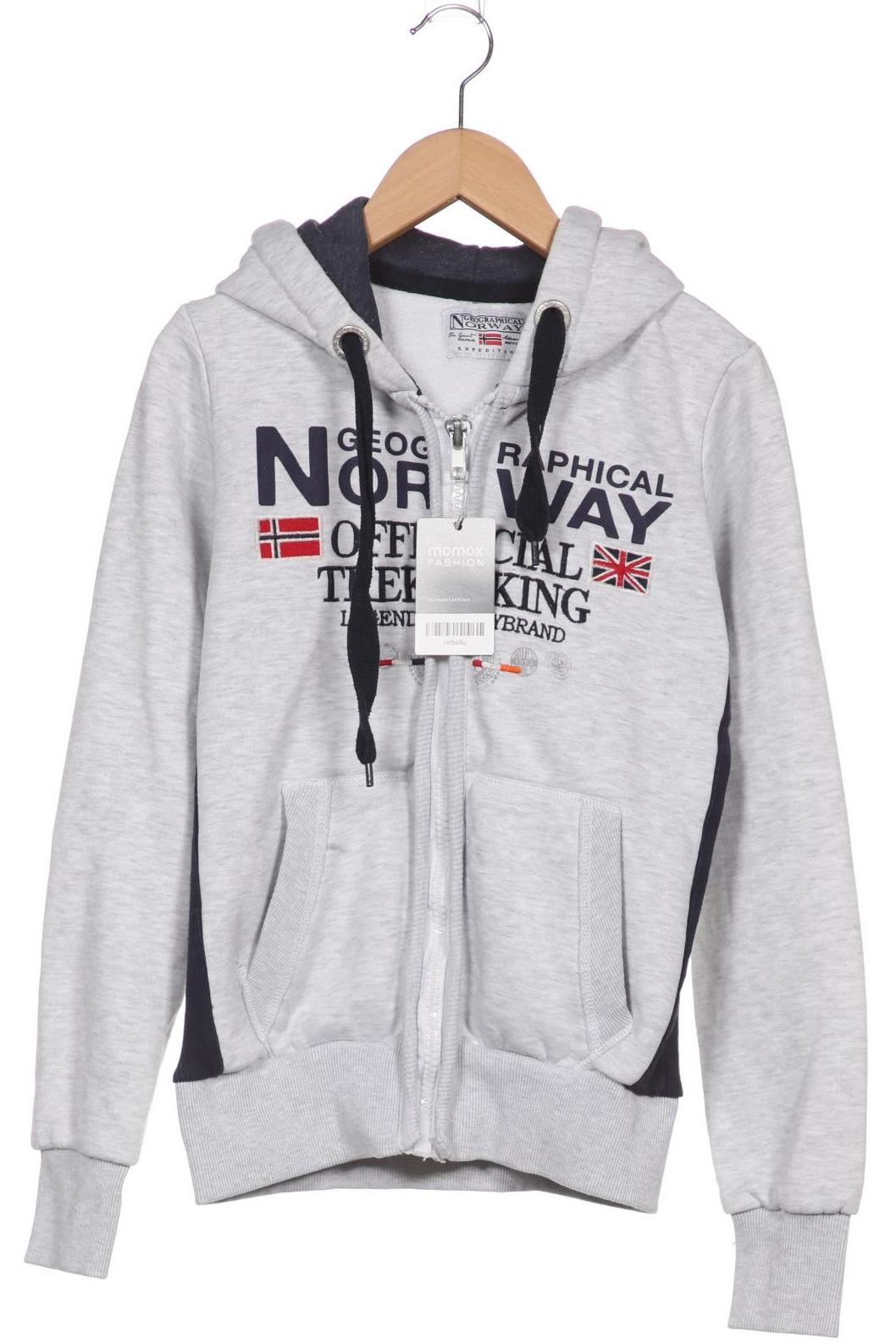 

Geographical Norway Damen Kapuzenpullover, grau, Gr. 36