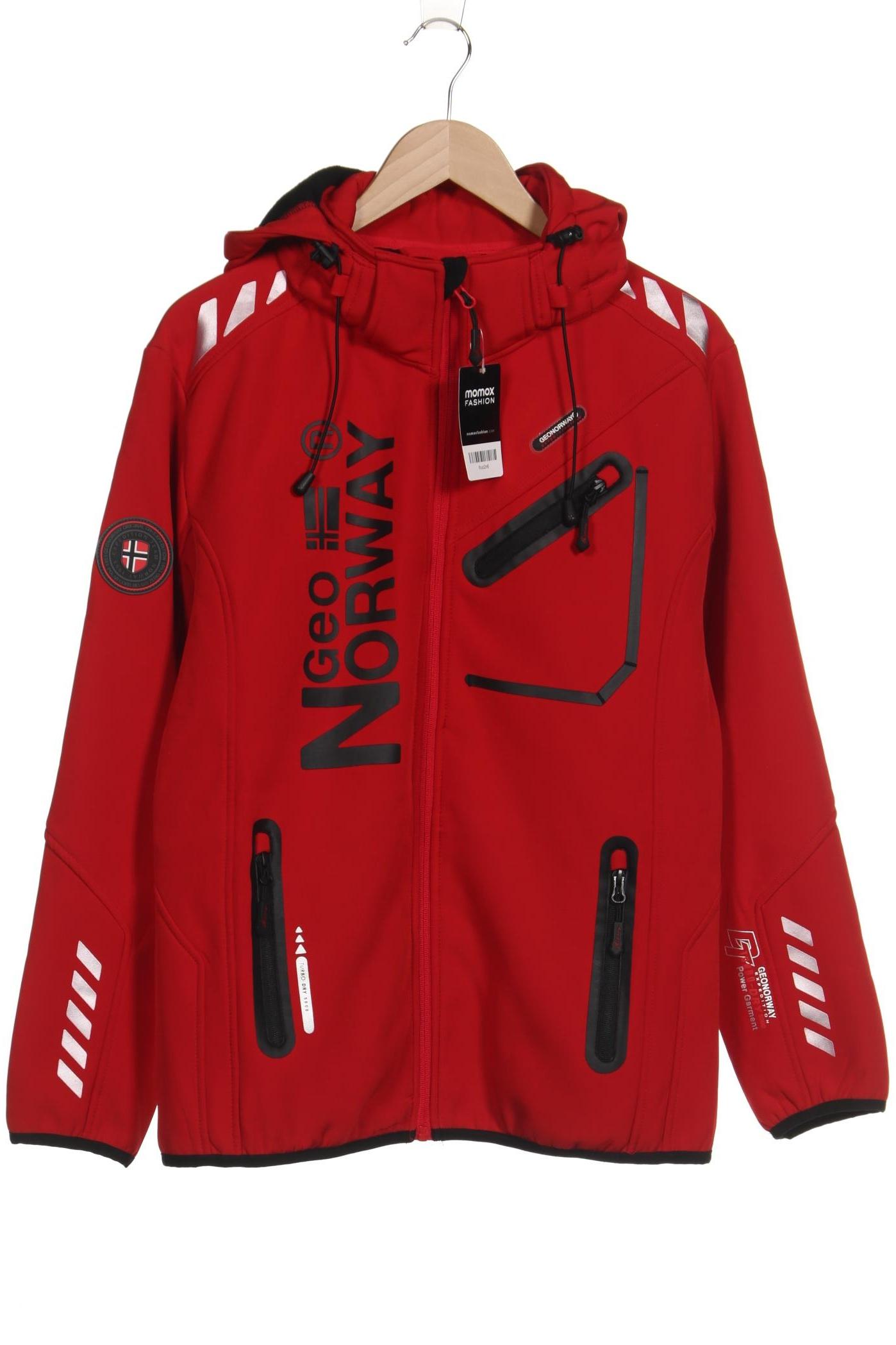 

Geographical Norway Damen Kapuzenpullover, rot, Gr. 18