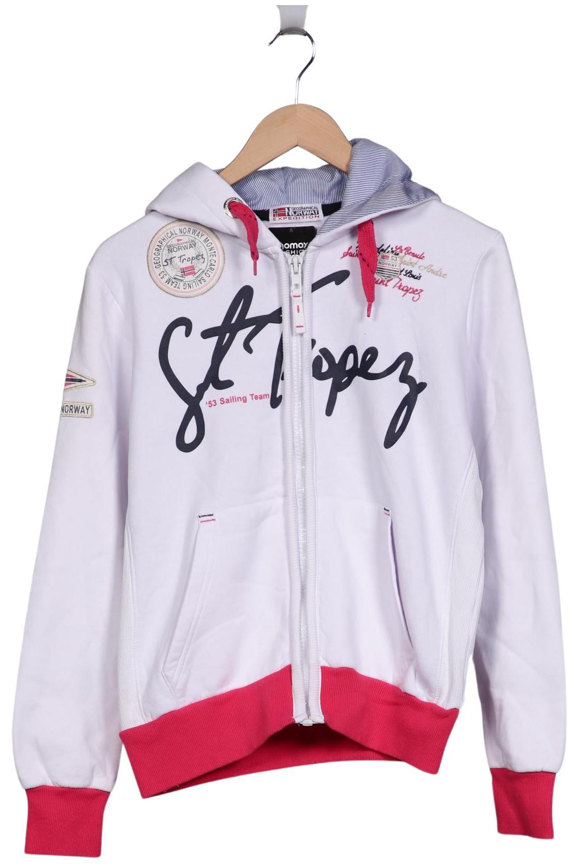 

Geographical Norway Damen Kapuzenpullover, weiß, Gr. 42