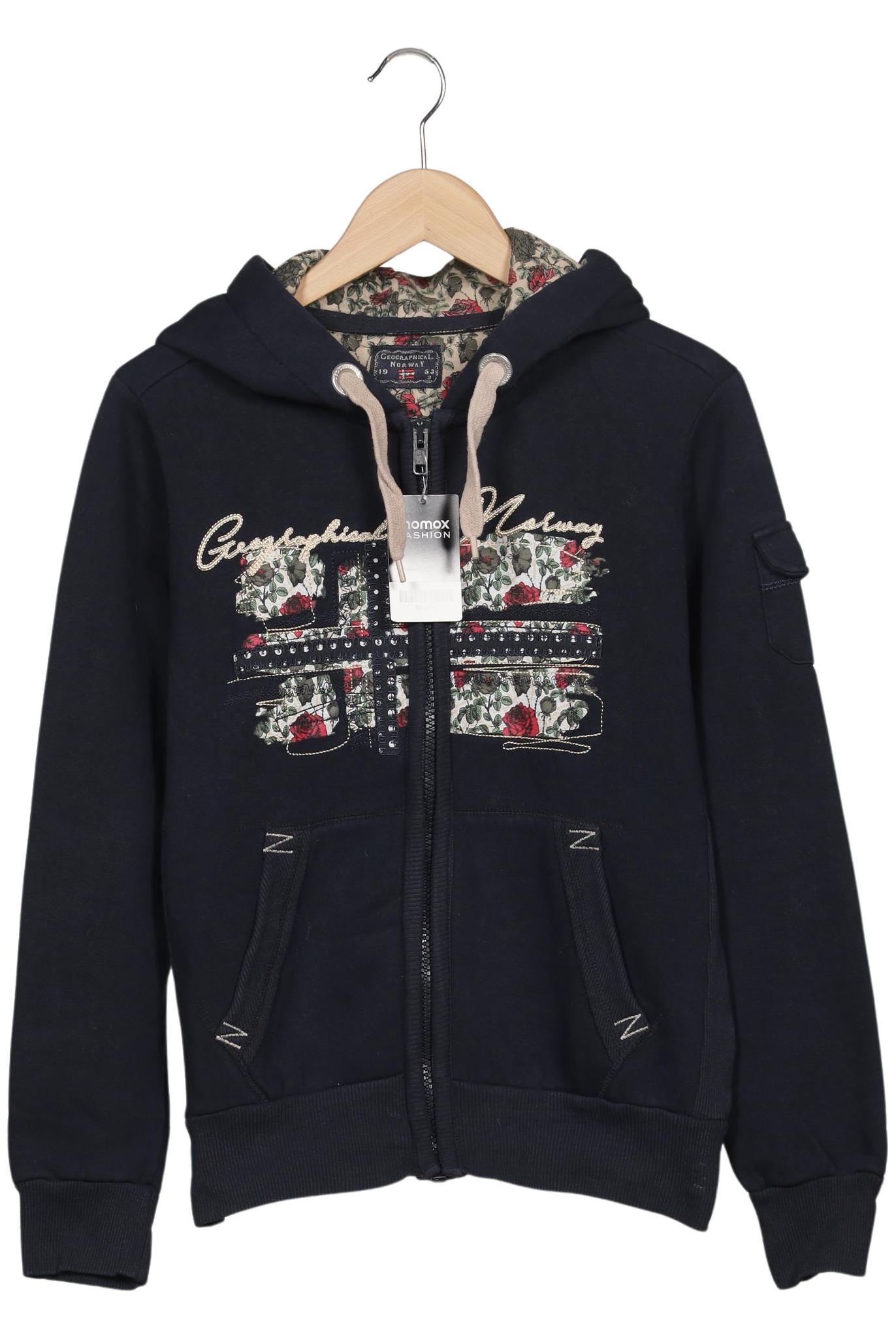 

Geographical Norway Damen Kapuzenpullover, marineblau, Gr. 38