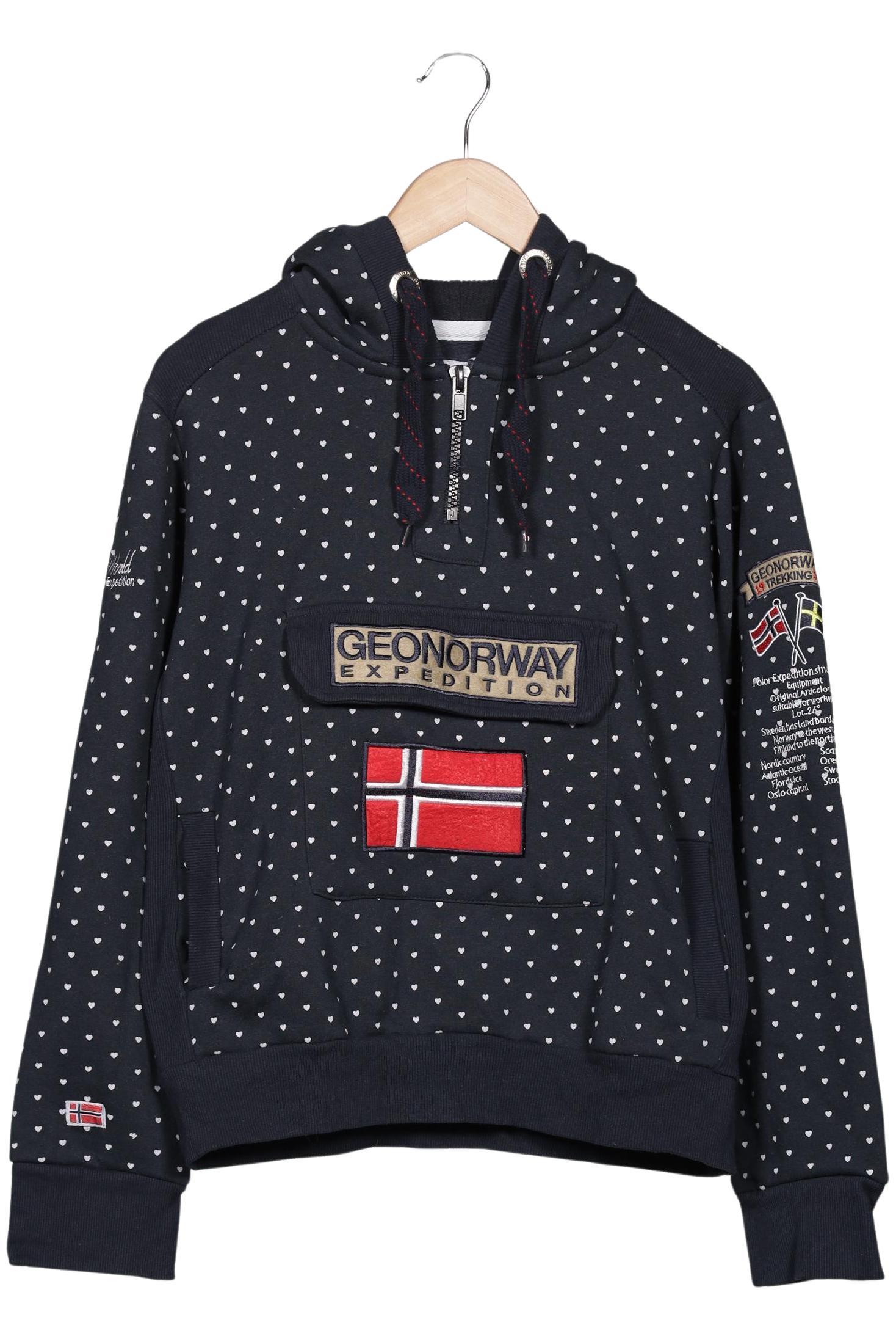 

Geographical Norway Damen Kapuzenpullover, marineblau, Gr. 46