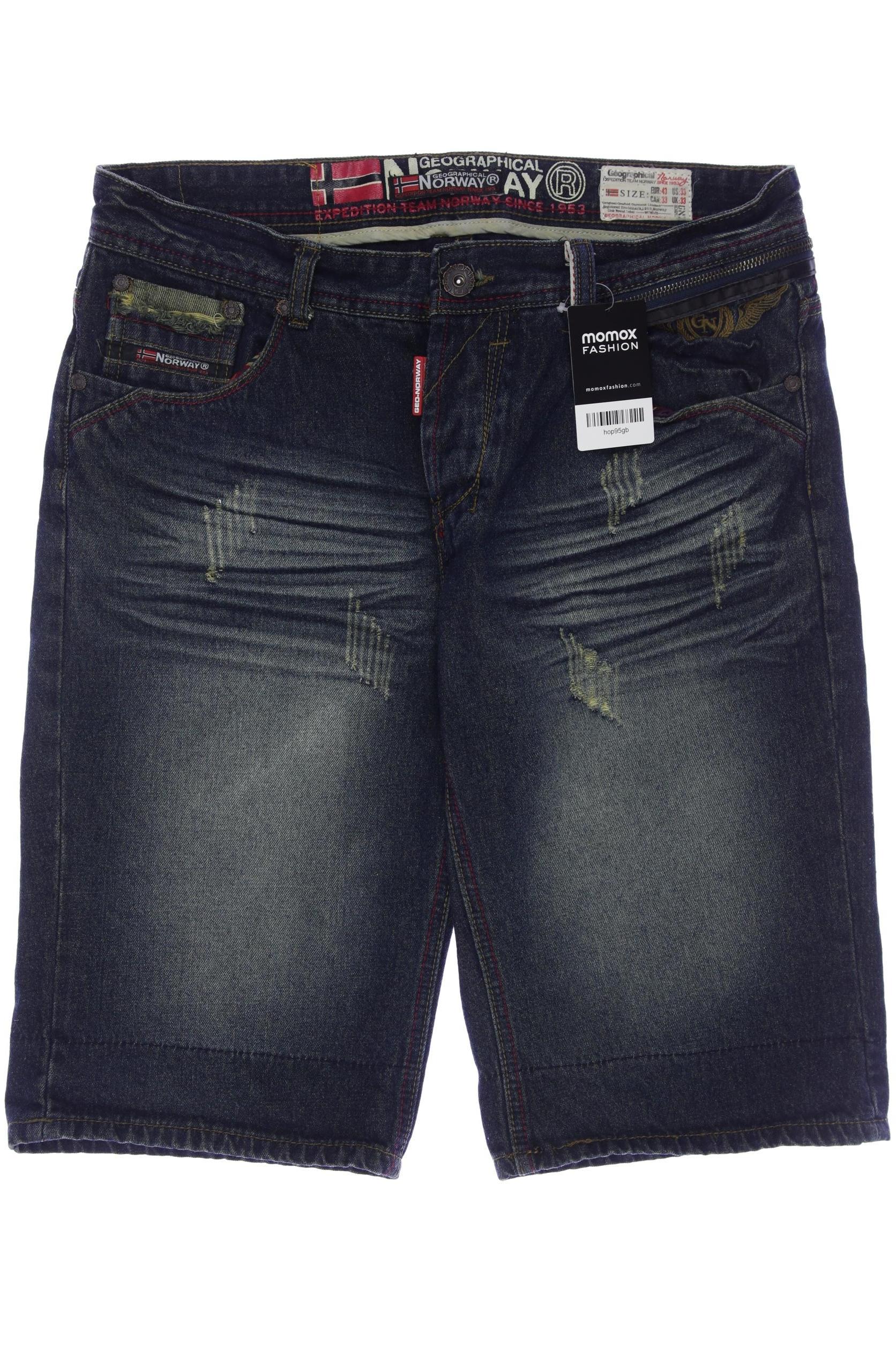 

Geographical Norway Damen Shorts, marineblau, Gr. 33