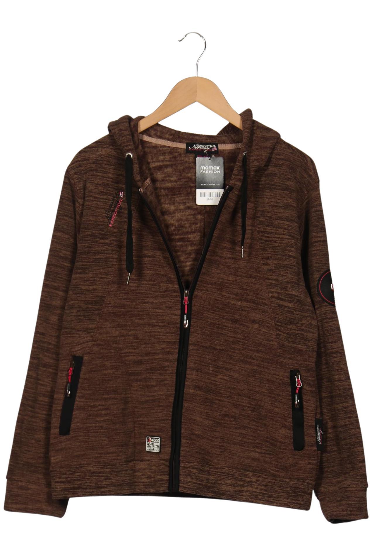 

Geographical Norway Damen Kapuzenpullover, braun, Gr. 16