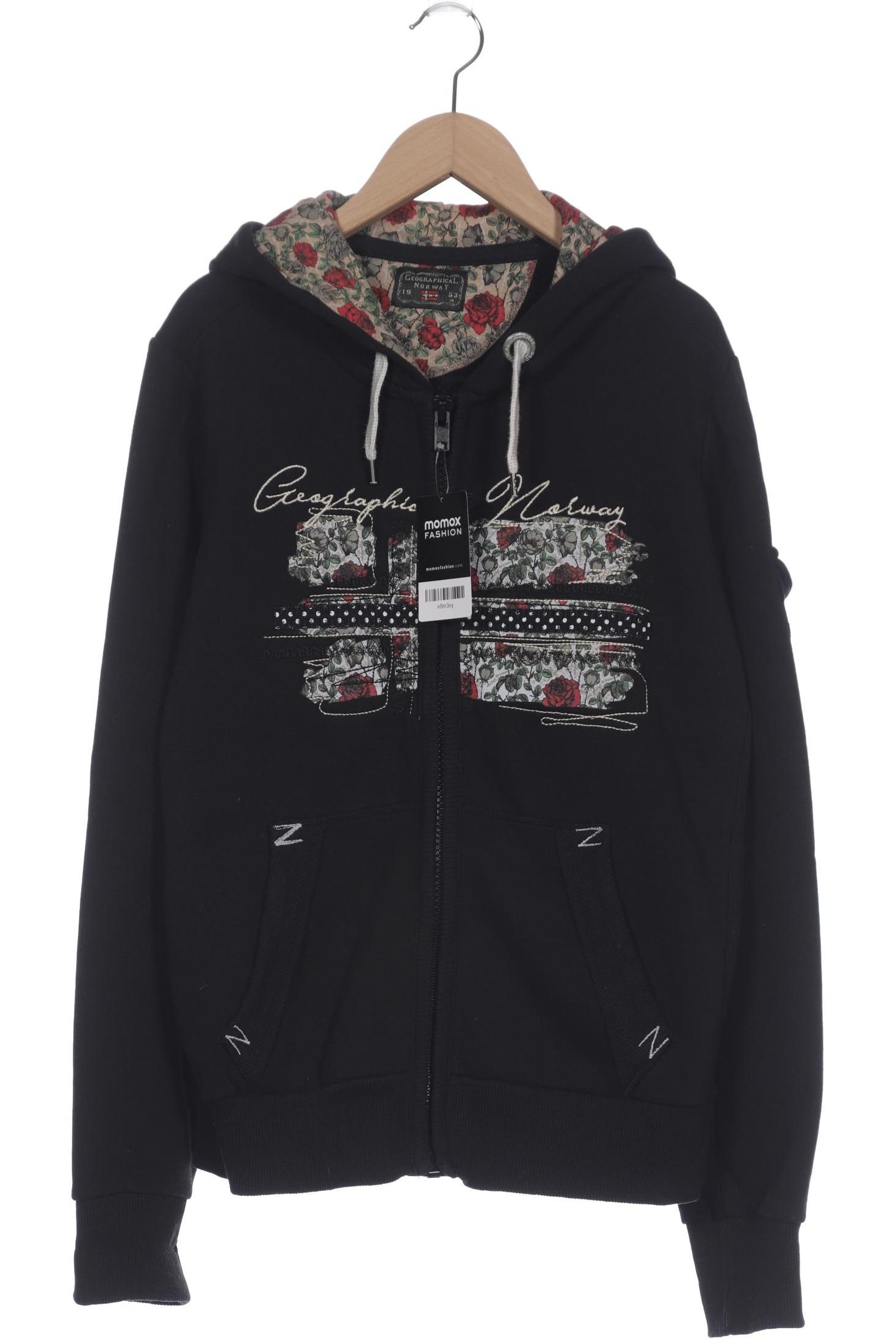 

Geographical Norway Damen Kapuzenpullover, schwarz, Gr. 38