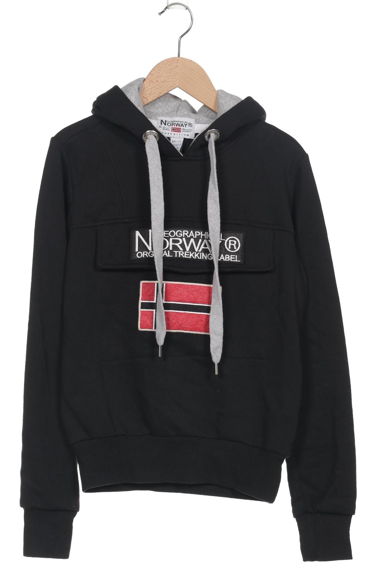 

Geographical Norway Damen Kapuzenpullover, schwarz, Gr. 36