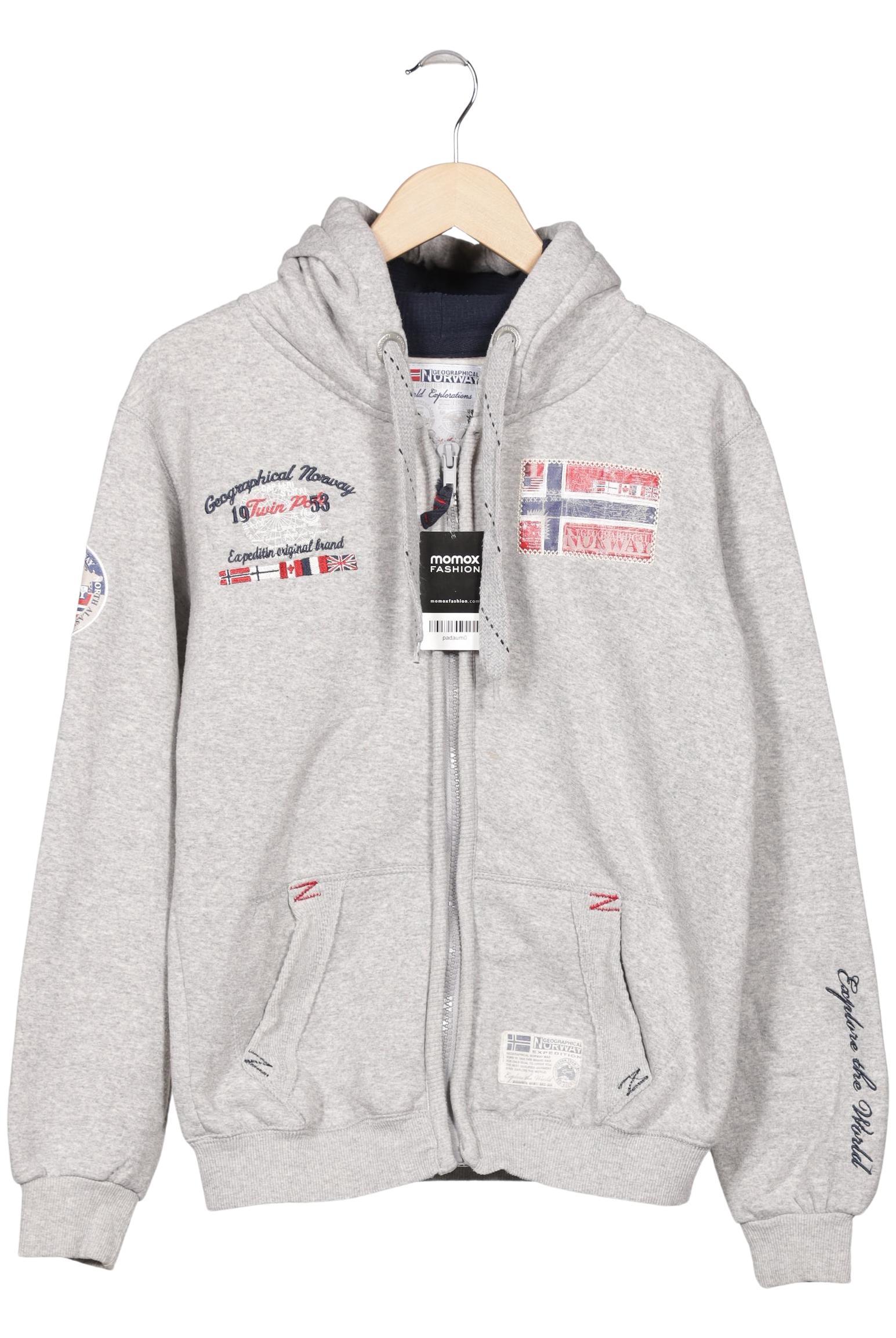 

Geographical Norway Damen Kapuzenpullover, grau, Gr. 38