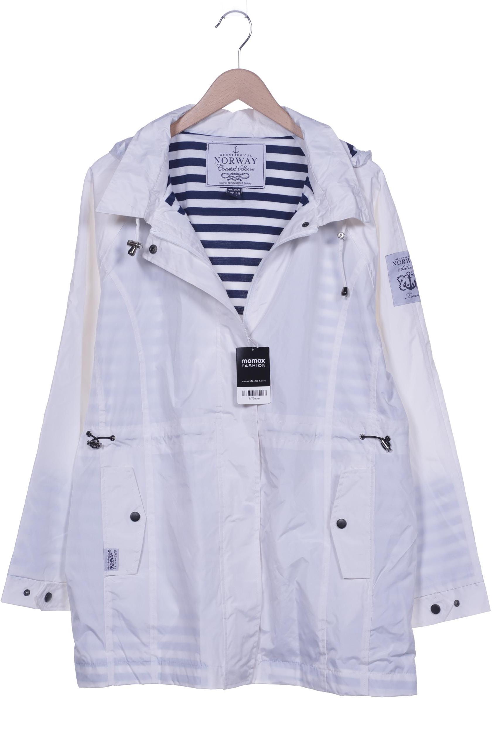 

Geographical Norway Damen Jacke, weiß, Gr. 18
