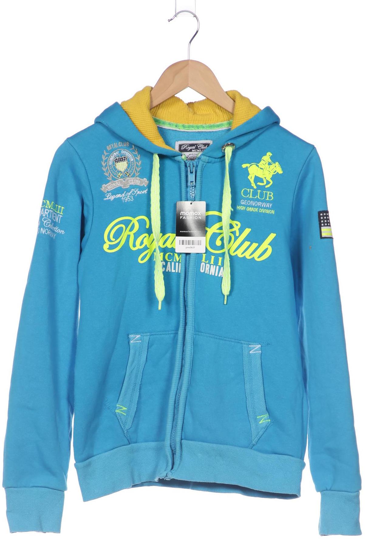

Geographical Norway Damen Kapuzenpullover, blau, Gr. 44