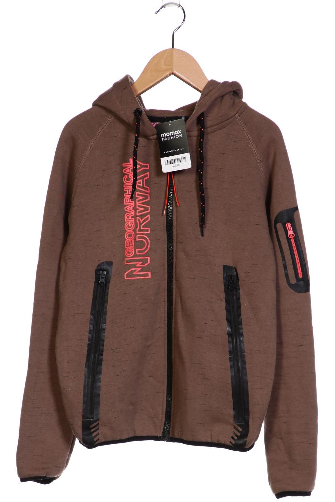 

Geographical Norway Damen Kapuzenpullover, braun, Gr. 38