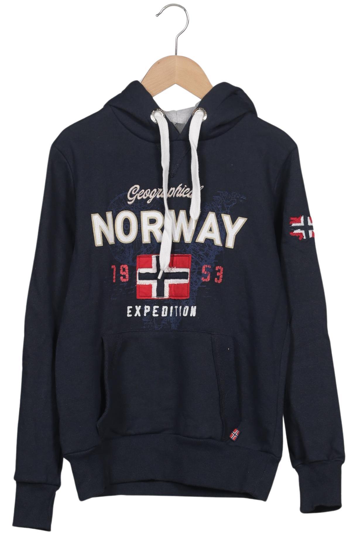 

Geographical Norway Damen Kapuzenpullover, marineblau, Gr. 12