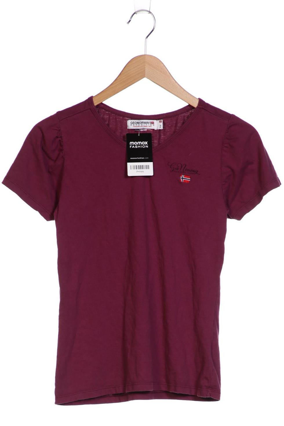 

Geographical Norway Damen T-Shirt, bordeaux, Gr. 38