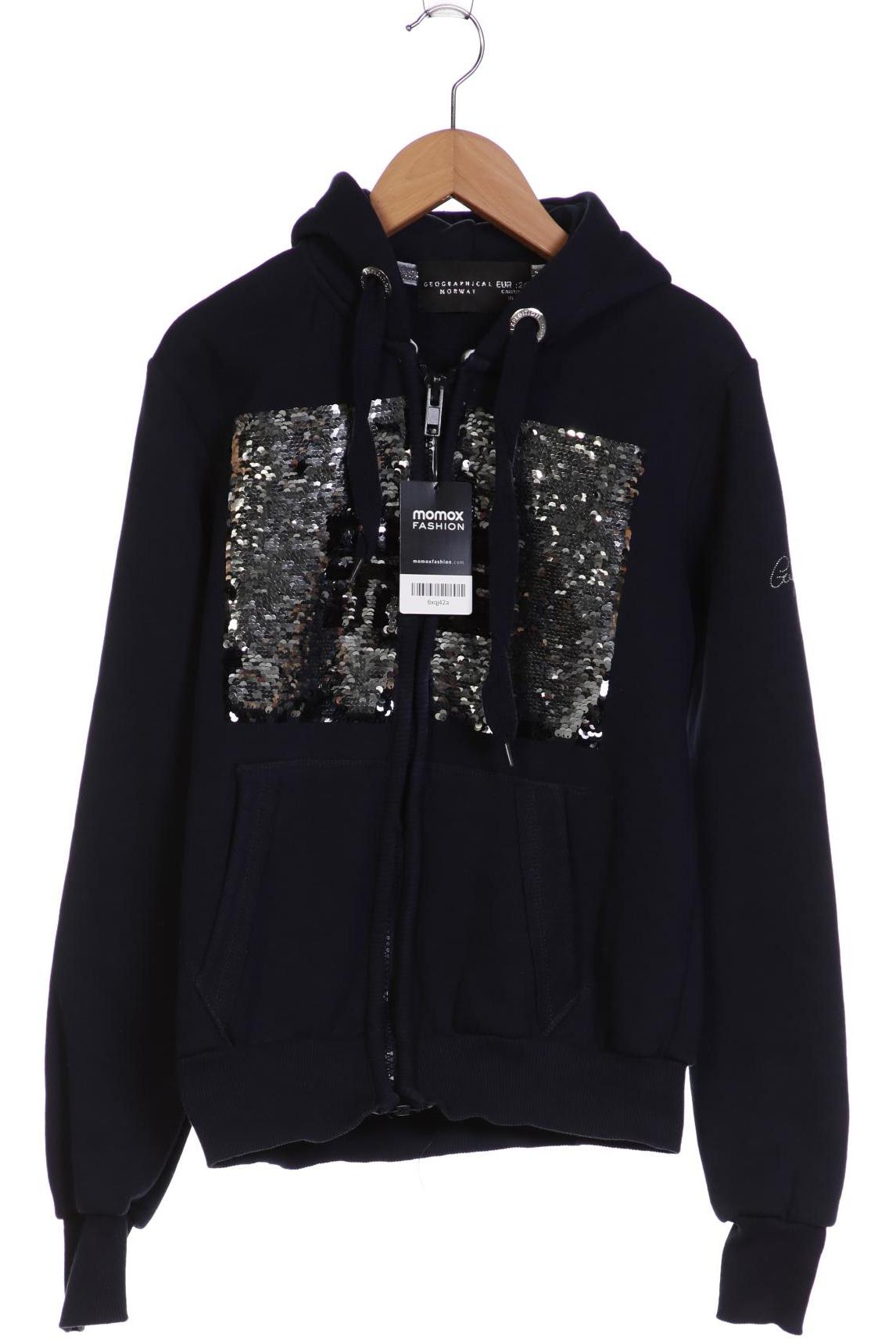 

Geographical Norway Damen Kapuzenpullover, marineblau, Gr. 12