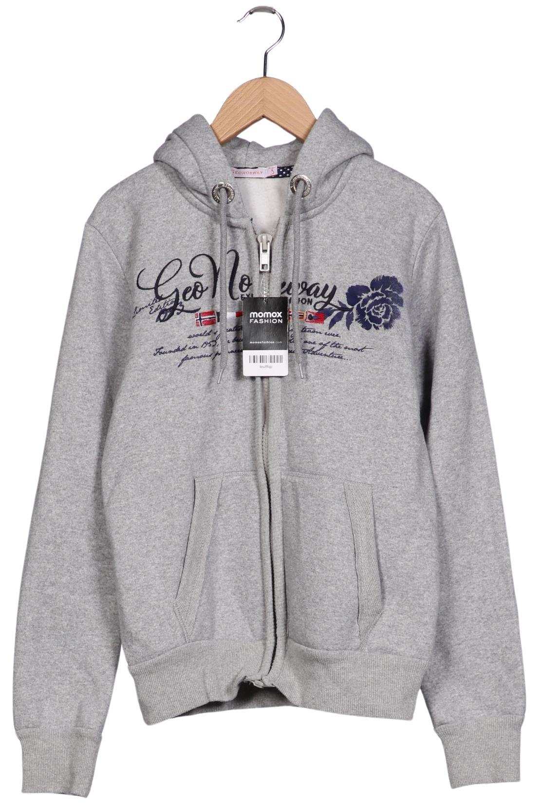 

Geographical Norway Damen Kapuzenpullover, grau, Gr. 38