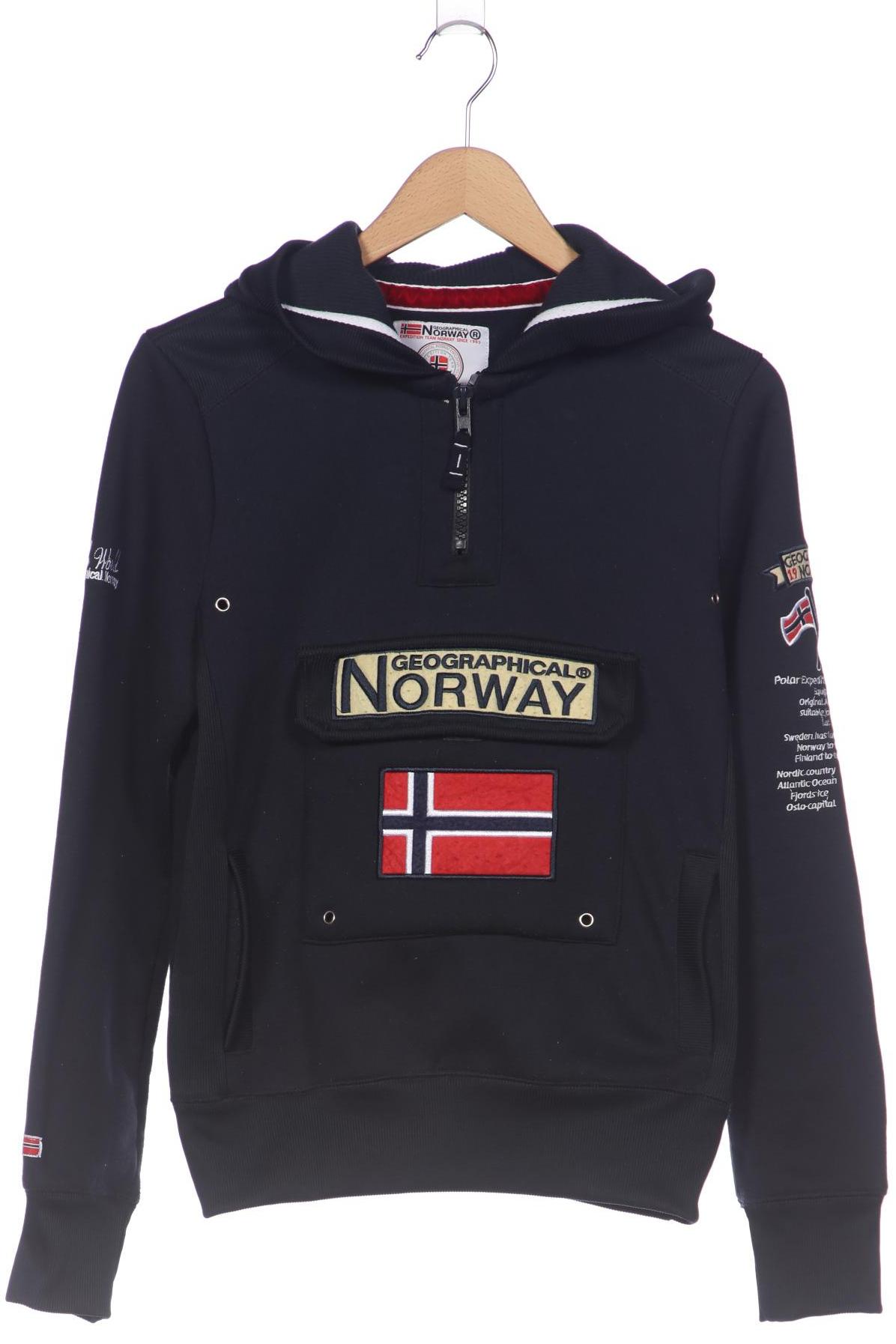 

Geographical Norway Damen Kapuzenpullover, marineblau, Gr. 12