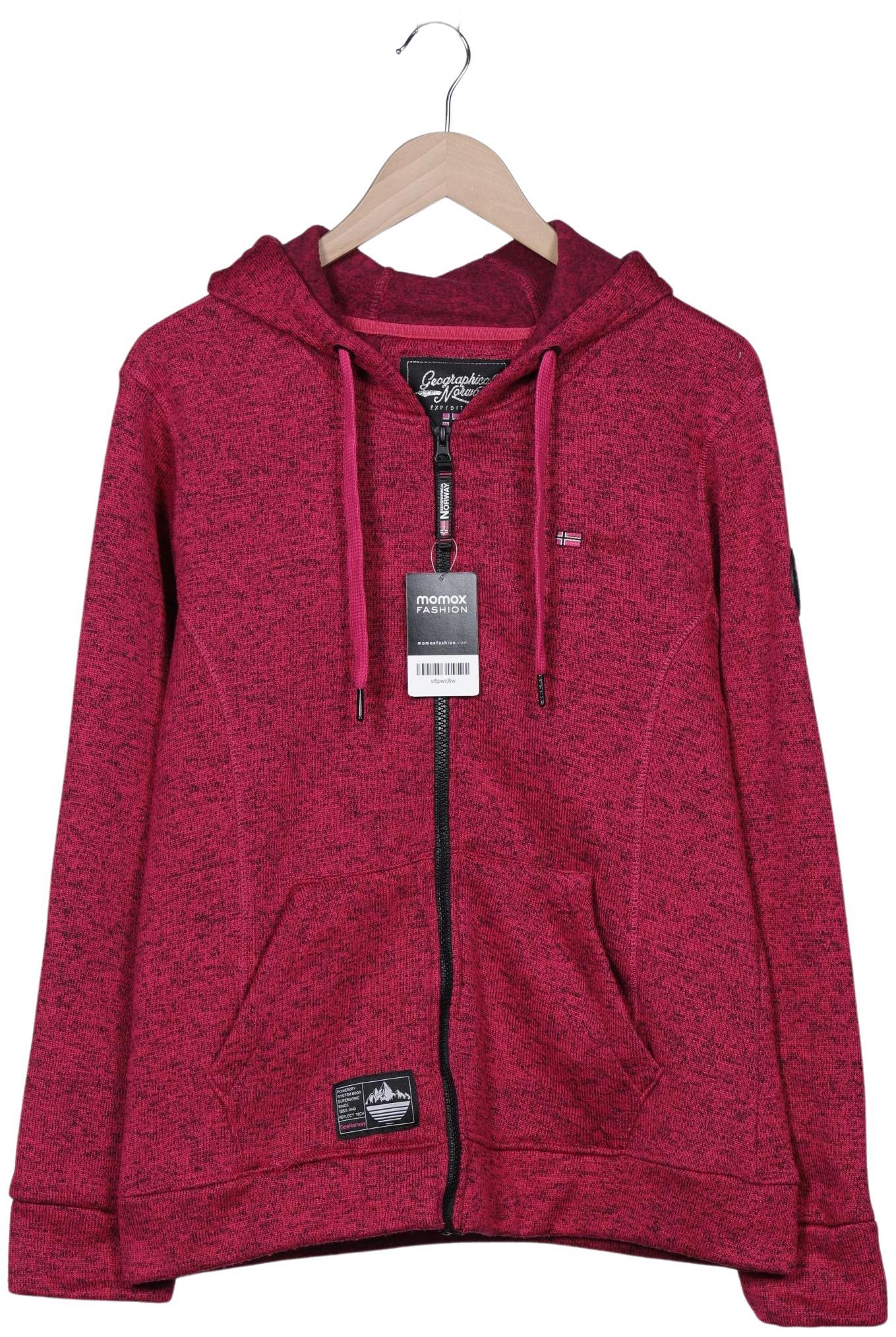 

Geographical Norway Damen Kapuzenpullover, rot, Gr. 16