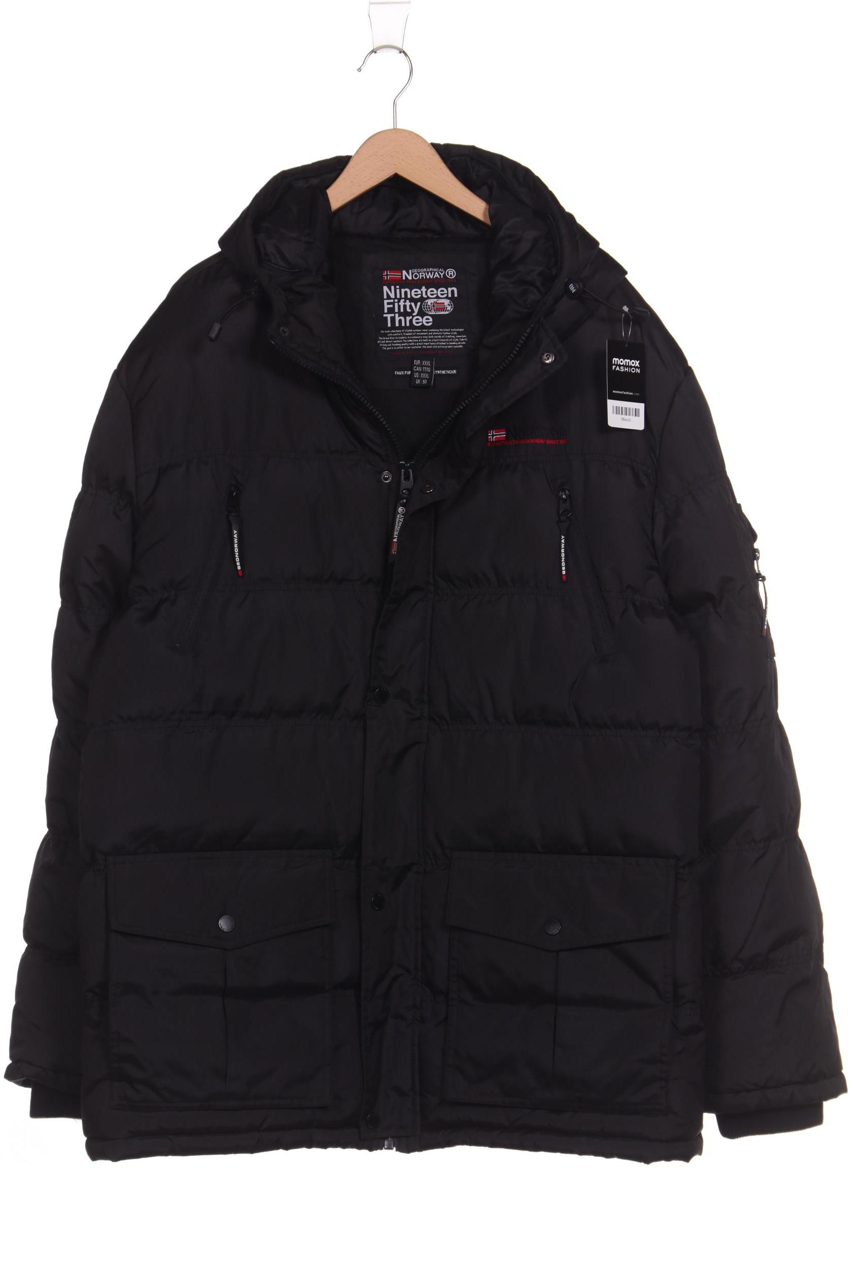 

Geographical Norway Herren Jacke, schwarz, Gr. 58