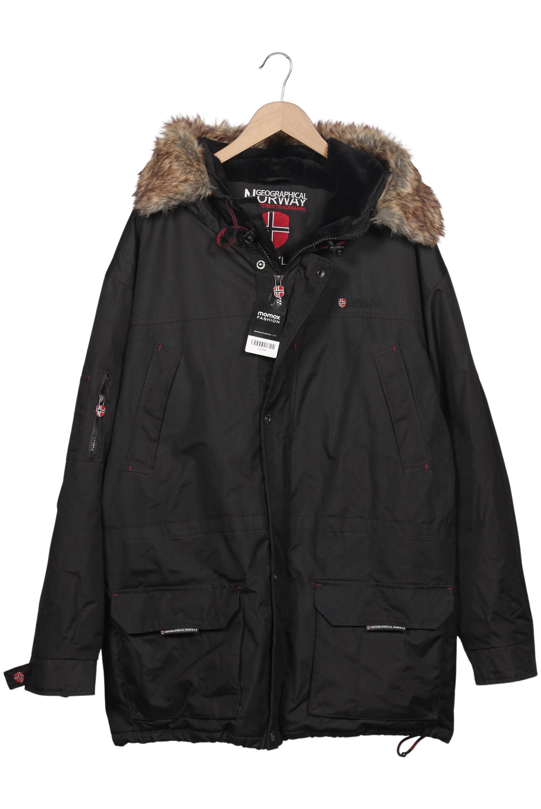 

Geographical Norway Herren Mantel, schwarz, Gr. 58