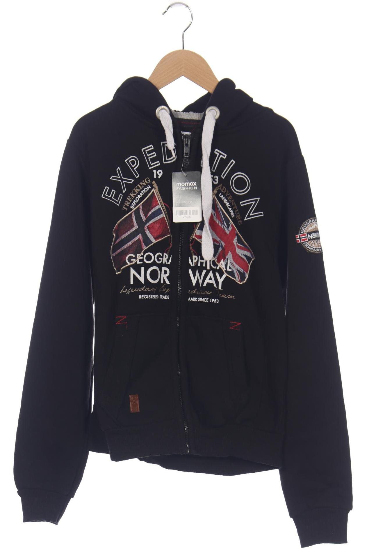 

Geographical Norway Herren Kapuzenpullover, schwarz, Gr. 48