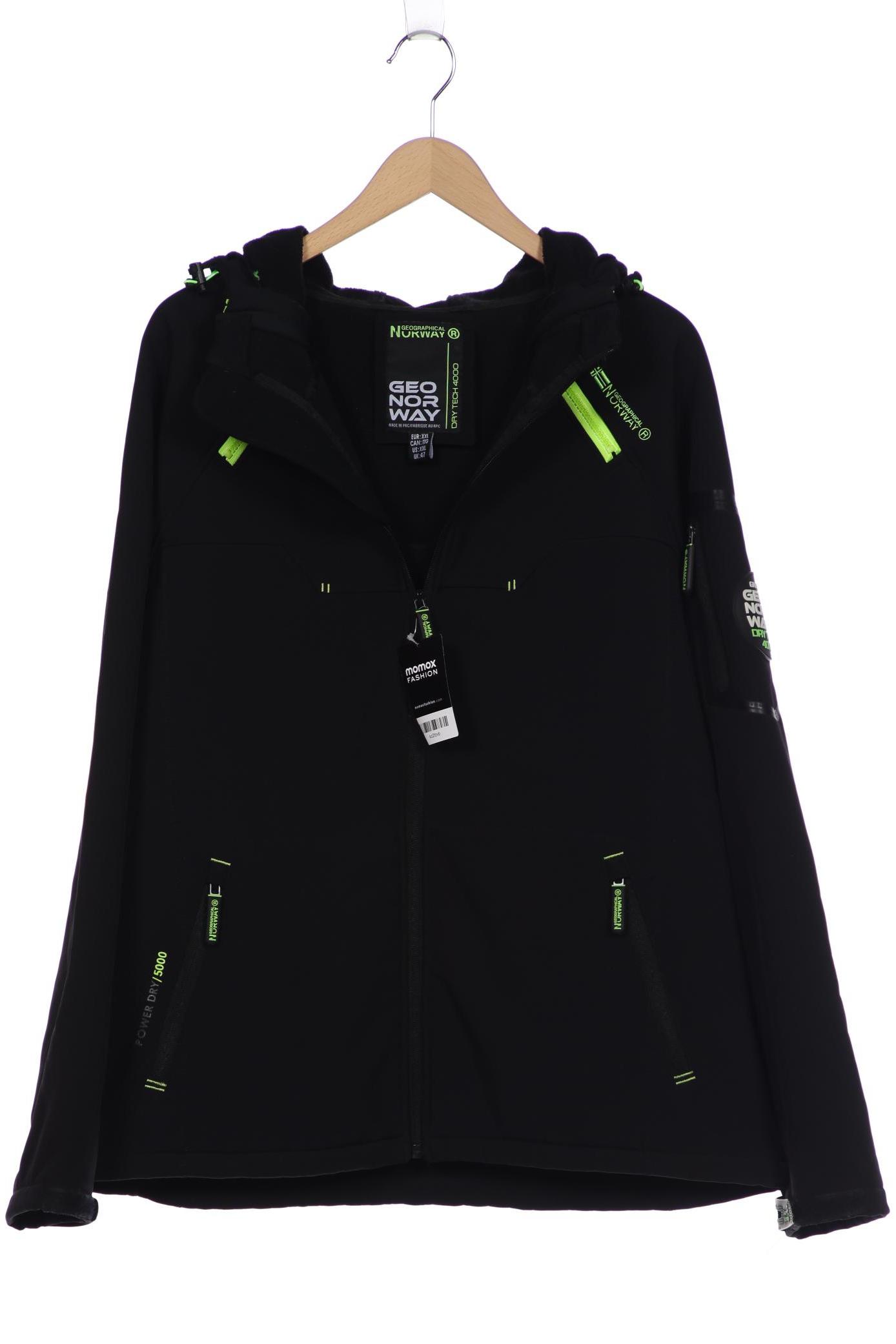 

Geographical Norway Herren Jacke, schwarz, Gr. 56
