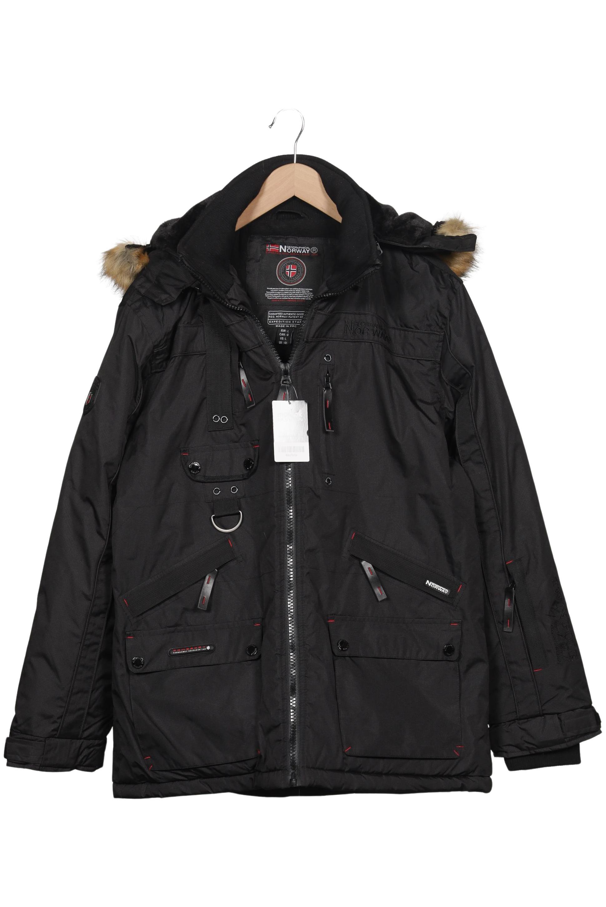 Thumbnail - Geographical Norway Herren Mantel, schwarz, Gr. 52