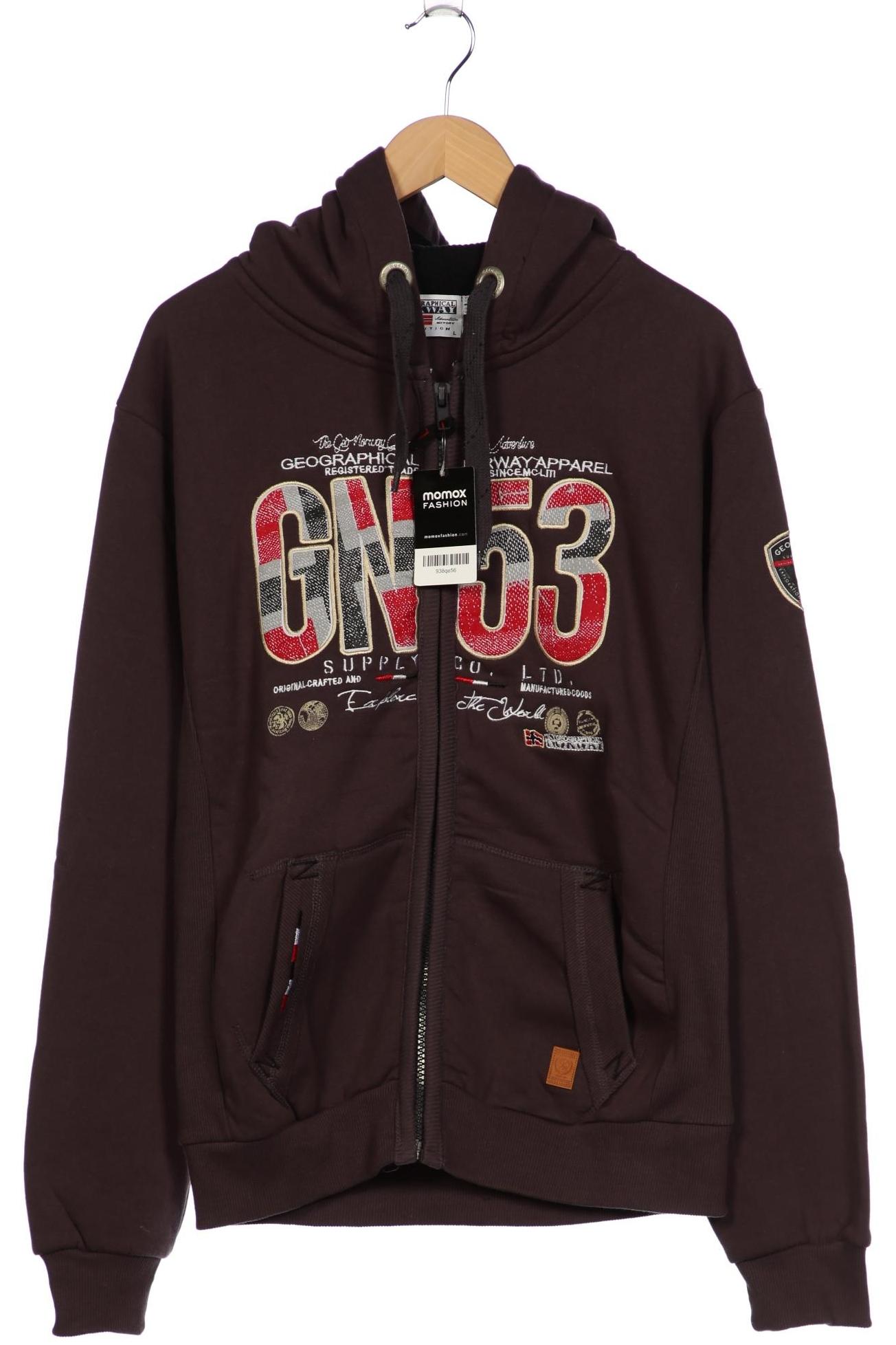 

Geographical Norway Herren Kapuzenpullover, grau, Gr. 52