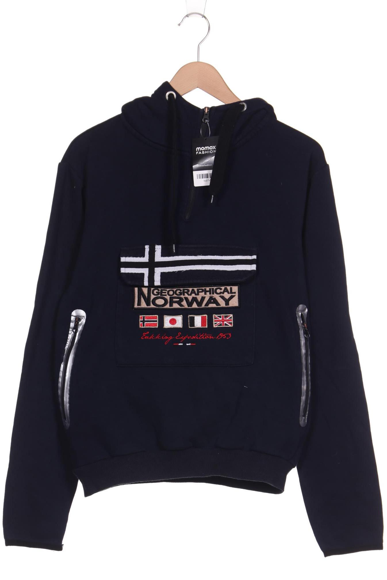 

GEOGRAPHICAL NORWAY Herren Kapuzenpullover, marineblau