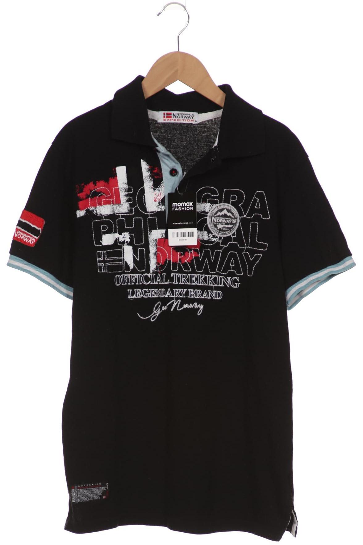 

Geographical Norway Herren Poloshirt, schwarz, Gr. 48