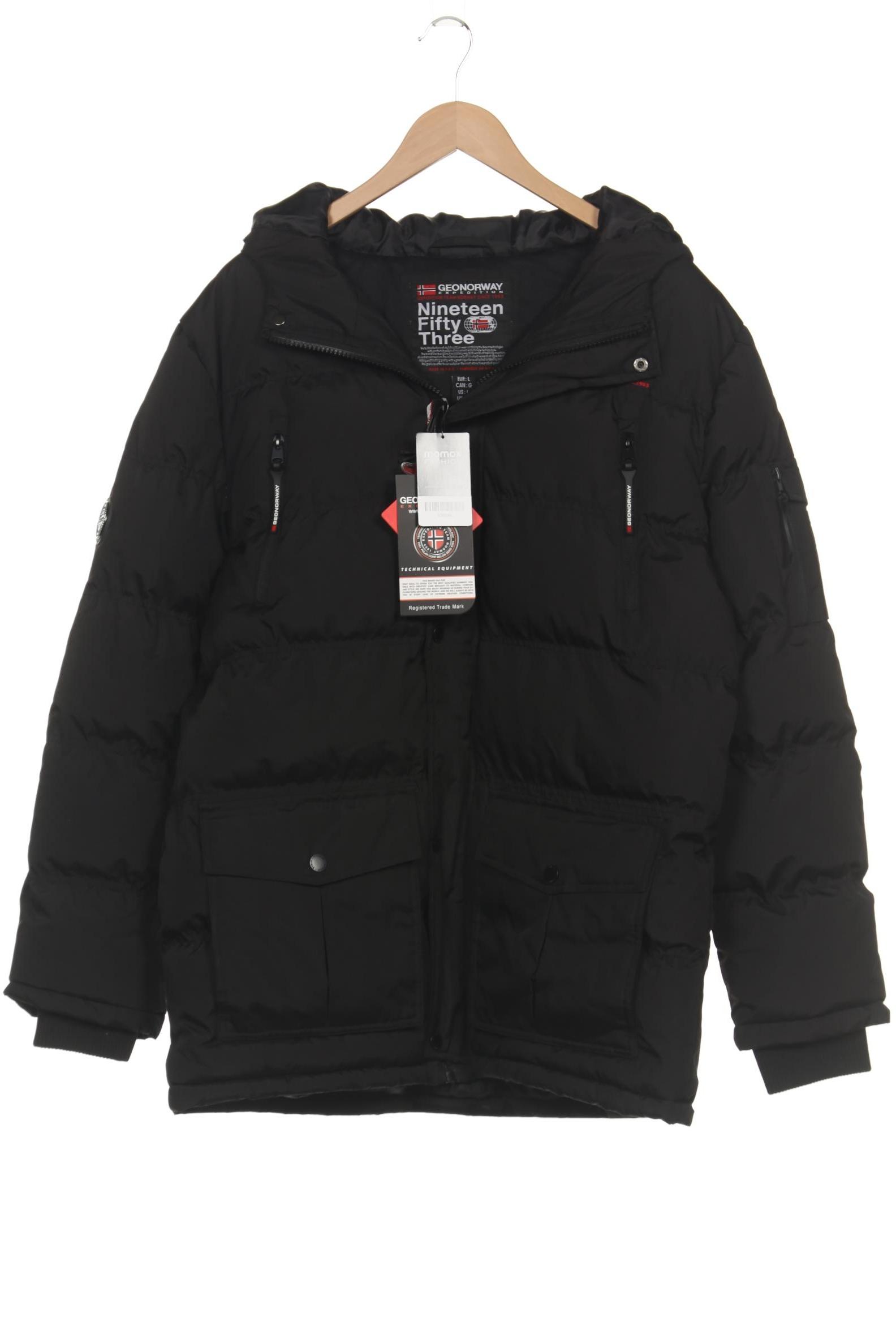 

Geographical Norway Herren Jacke, schwarz, Gr. 52