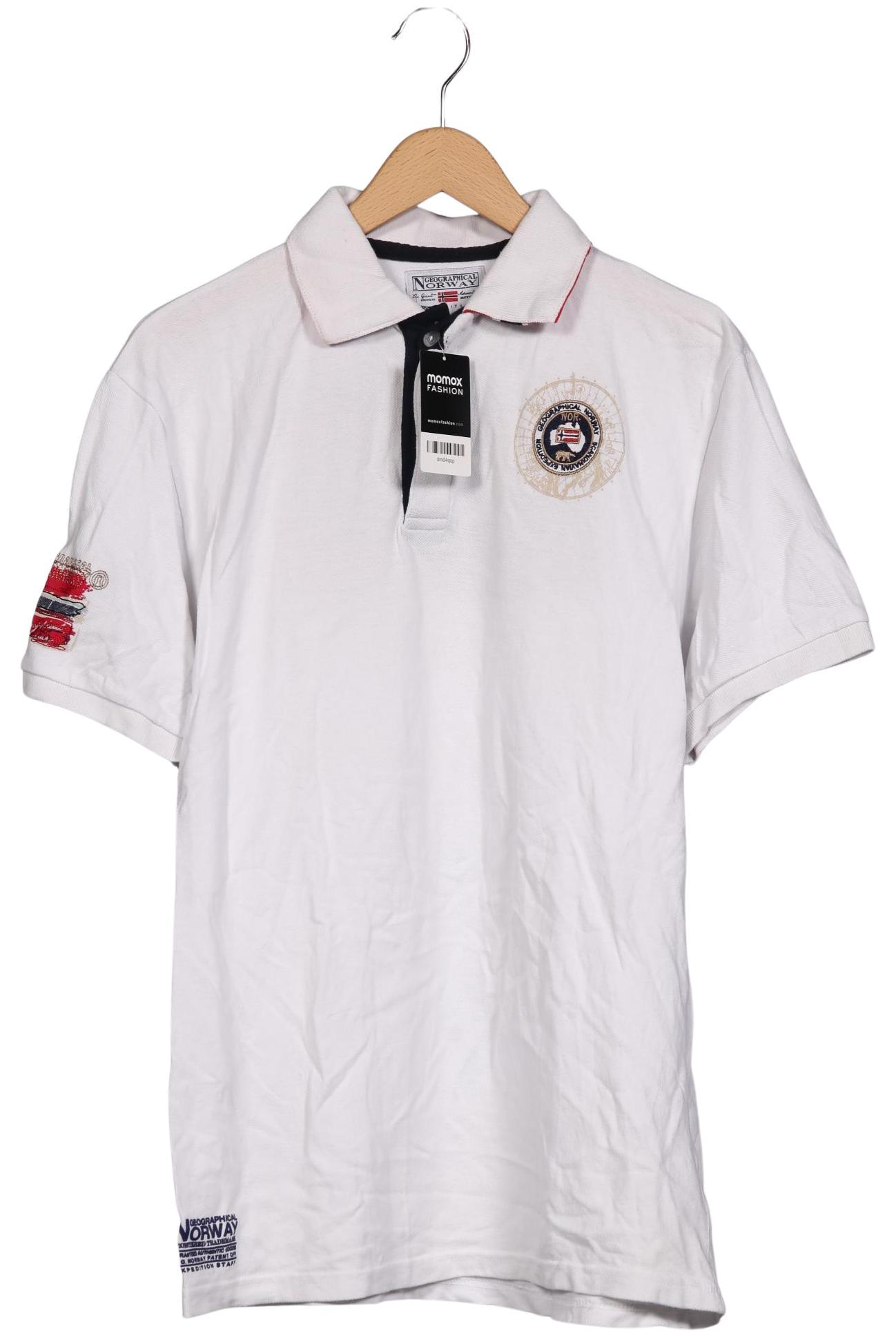 

Geographical Norway Herren Poloshirt, weiß, Gr. 58