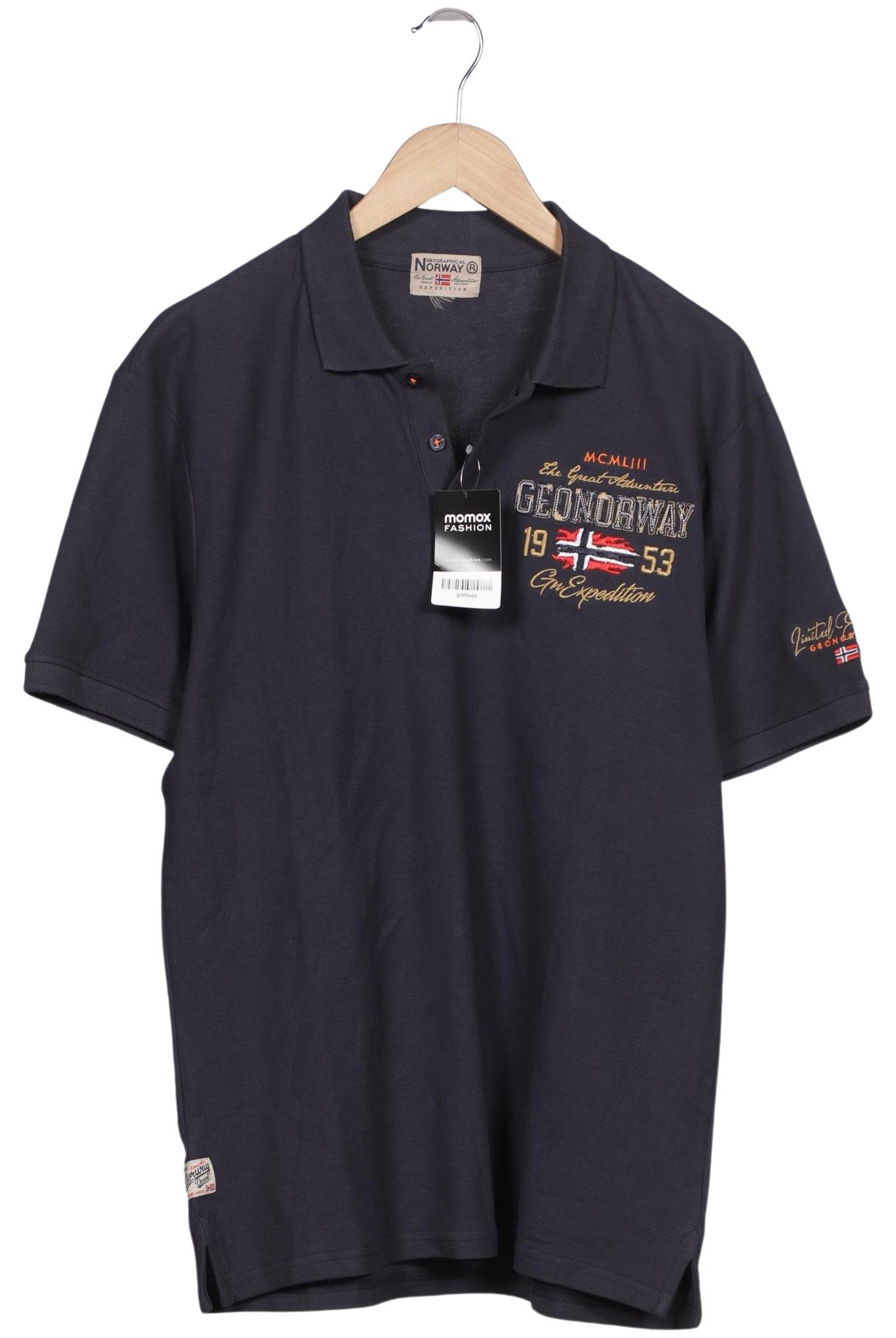 Thumbnail - Geographical Norway Herren Poloshirt, marineblau, Gr. 54