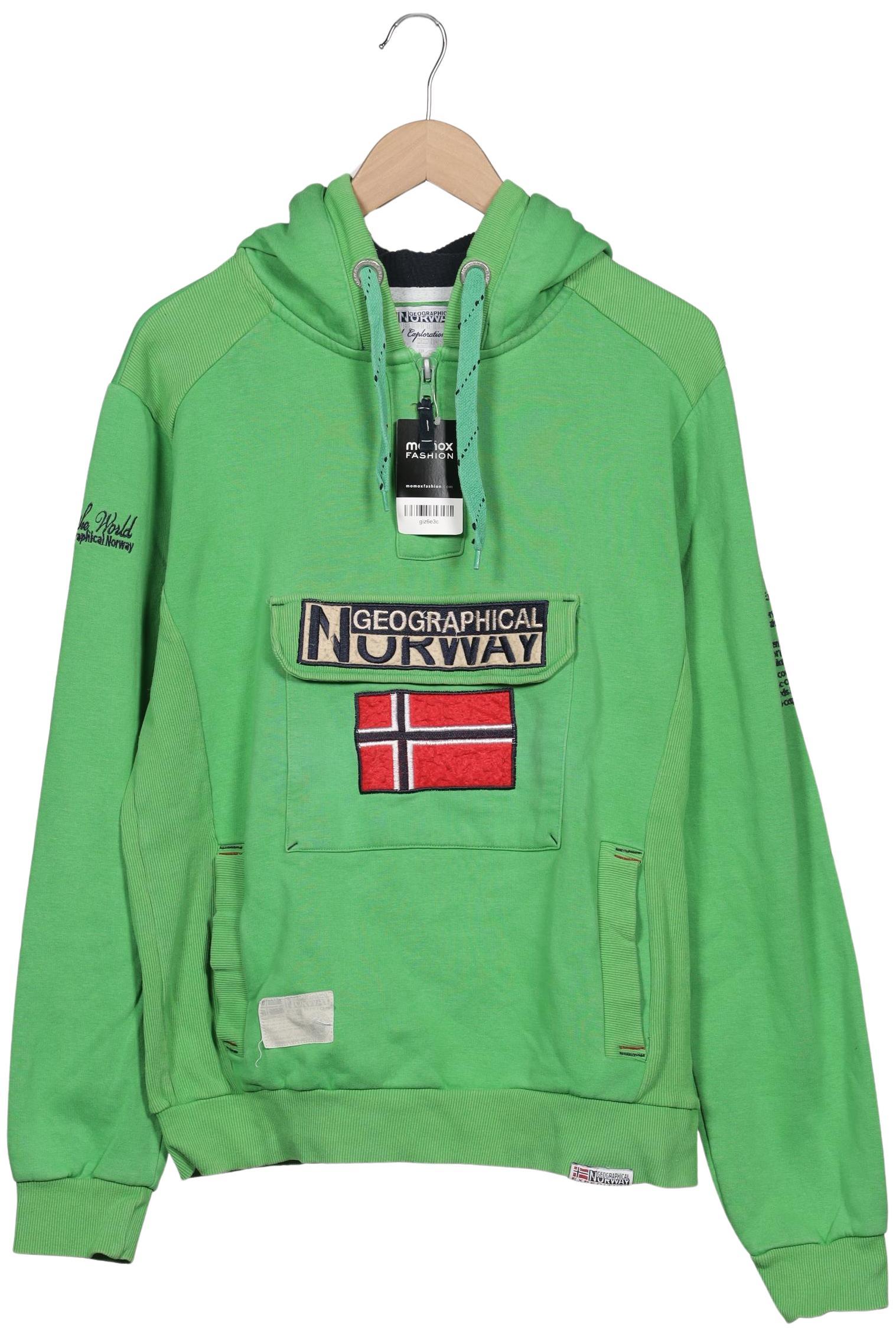 

Geographical Norway Herren Kapuzenpullover, grün, Gr. 56