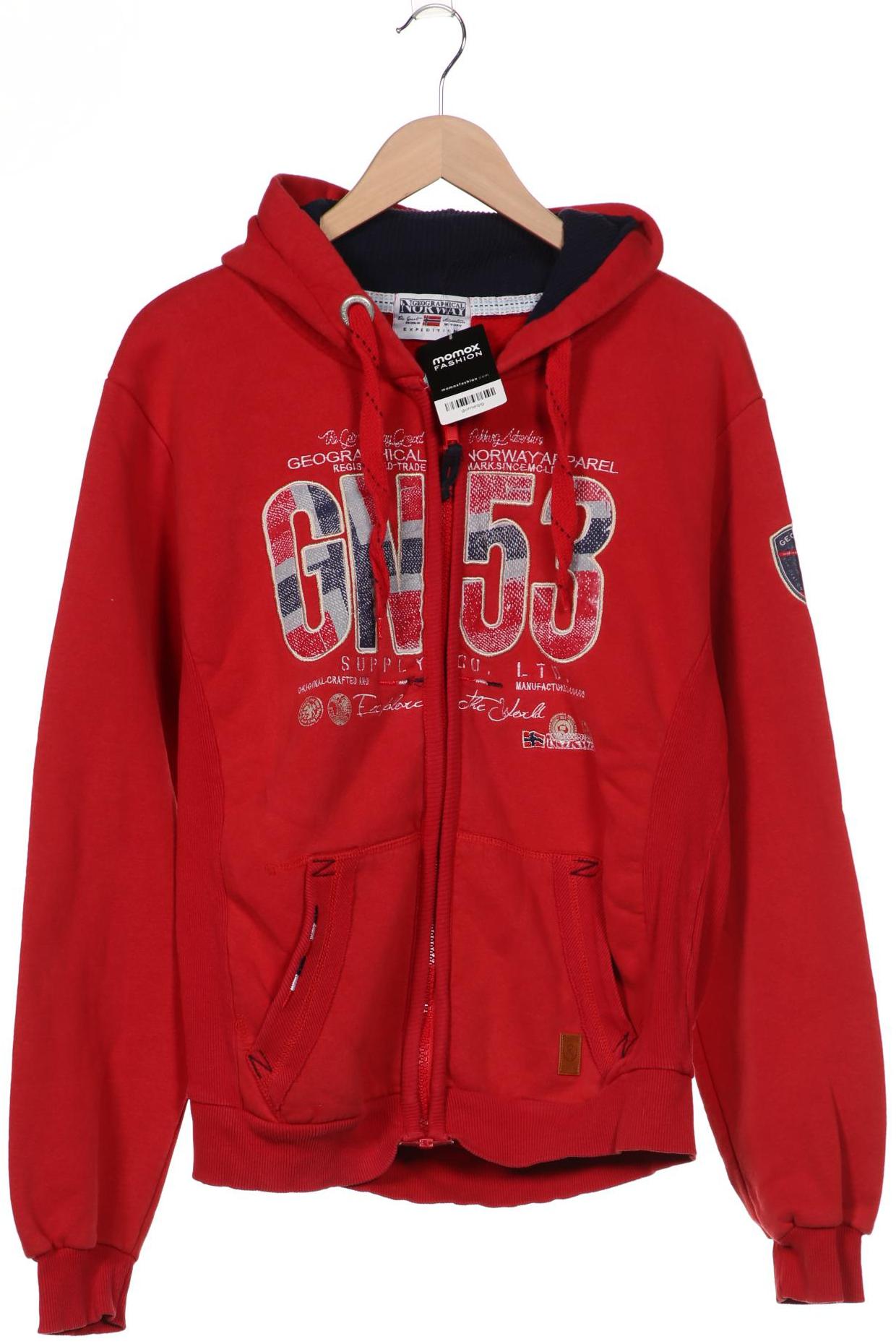 

GEOGRAPHICAL NORWAY Herren Kapuzenpullover, rot