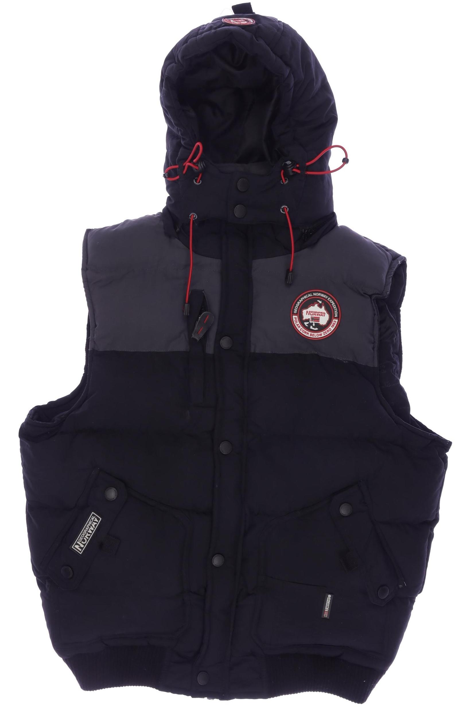 

Geographical Norway Herren Weste, schwarz, Gr. 48