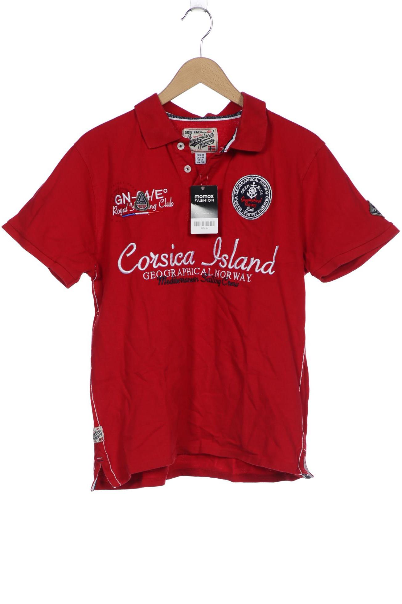 

GEOGRAPHICAL NORWAY Herren Poloshirt, rot