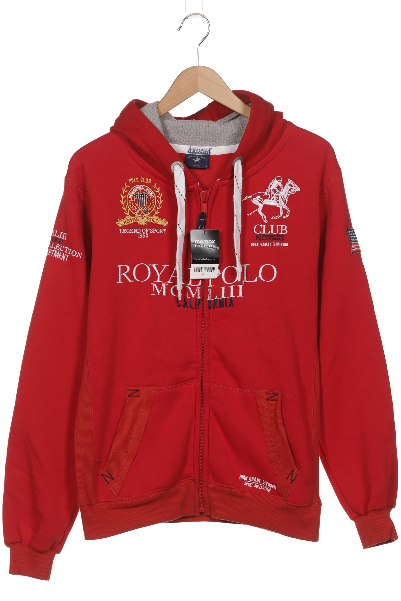 

Geographical Norway Herren Kapuzenpullover, rot, Gr. 52