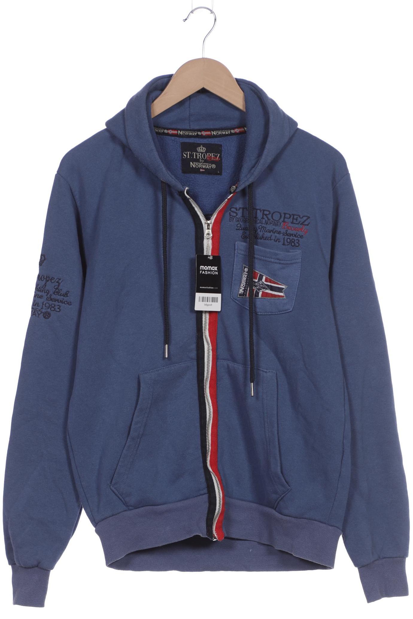 

Geographical Norway Herren Kapuzenpullover, blau, Gr. 52