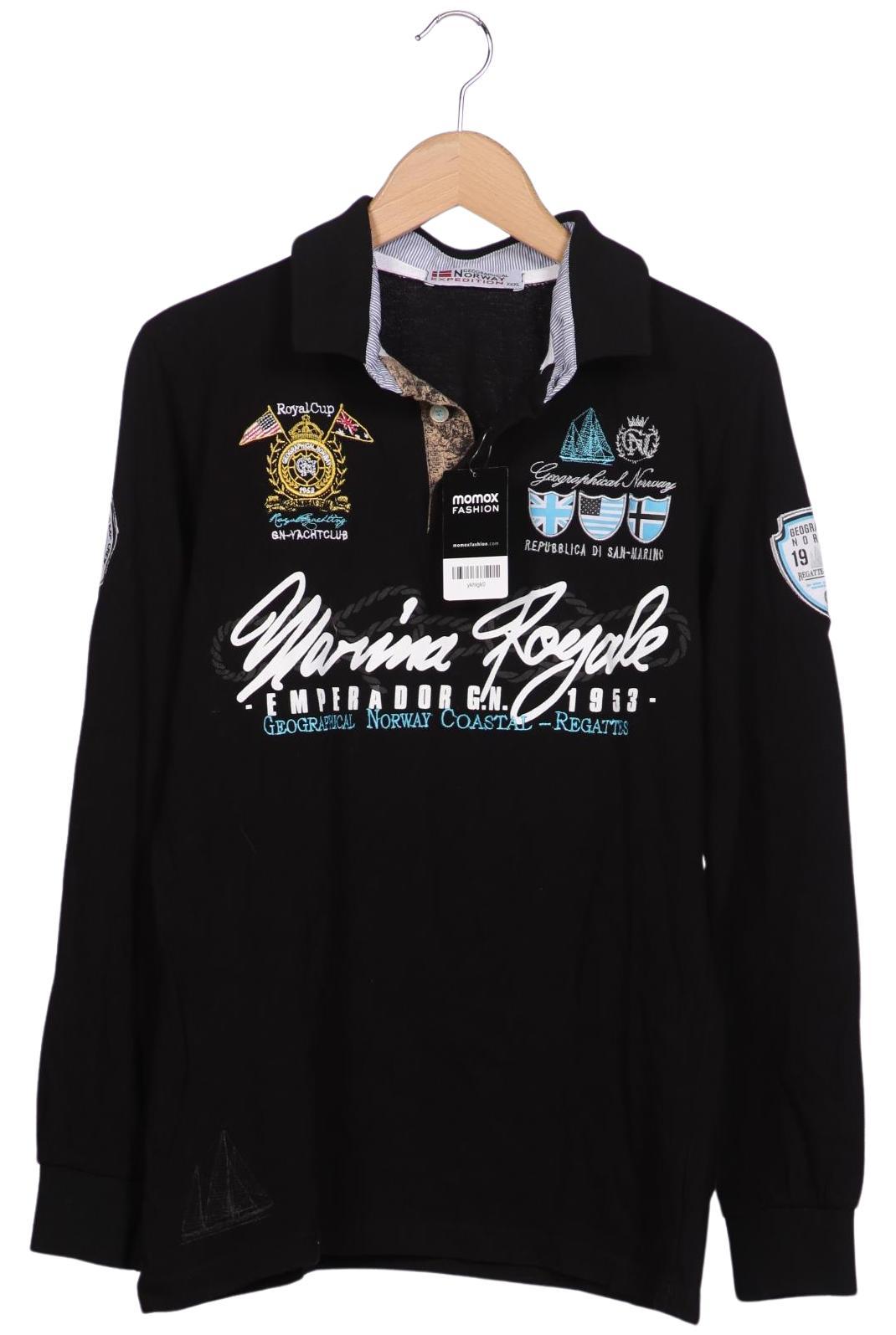 Thumbnail - Geographical Norway Herren Poloshirt, schwarz, Gr. 58