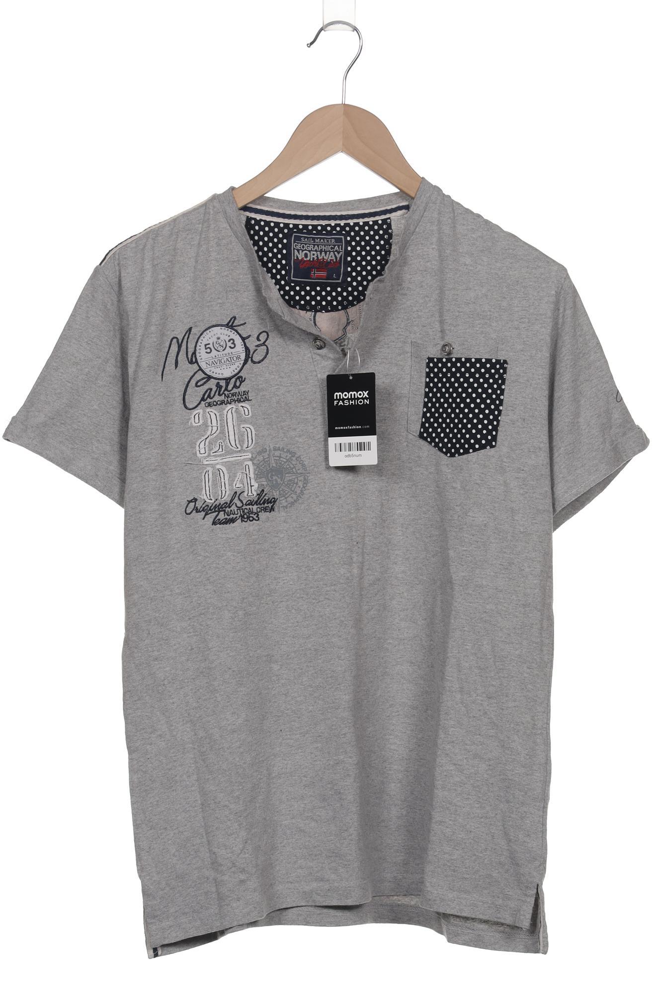 

Geographical Norway Herren T-Shirt, grau, Gr. 52