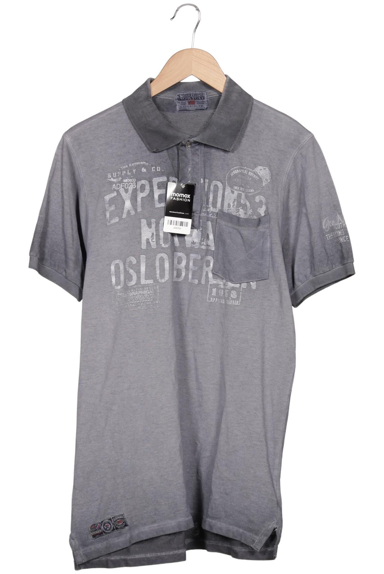 

Geographical Norway Herren Poloshirt, grau, Gr. 52