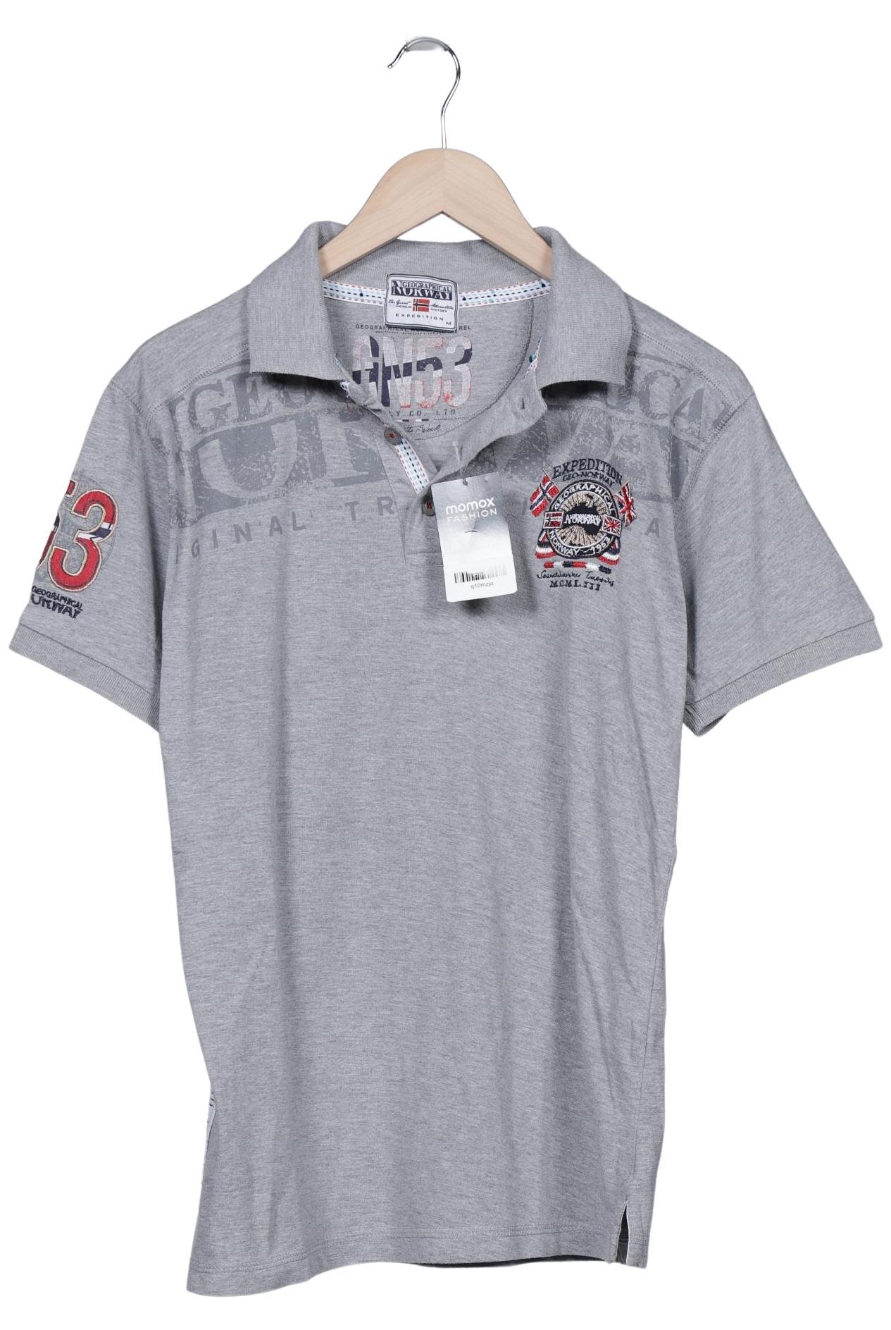 Thumbnail - Geographical Norway Herren Poloshirt, grau, Gr. 48