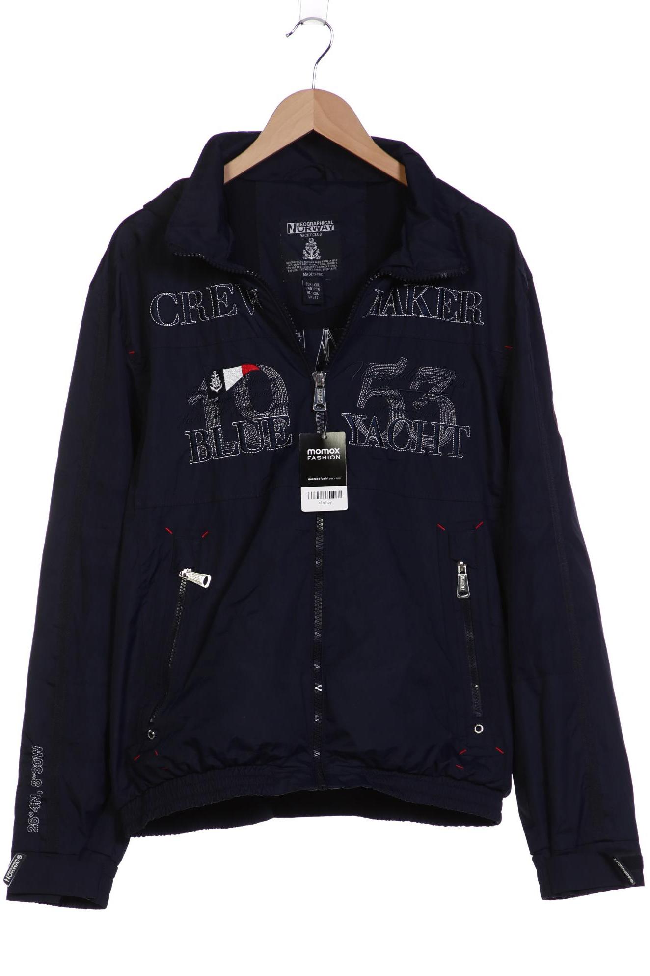 

Geographical Norway Herren Jacke, marineblau, Gr. 56