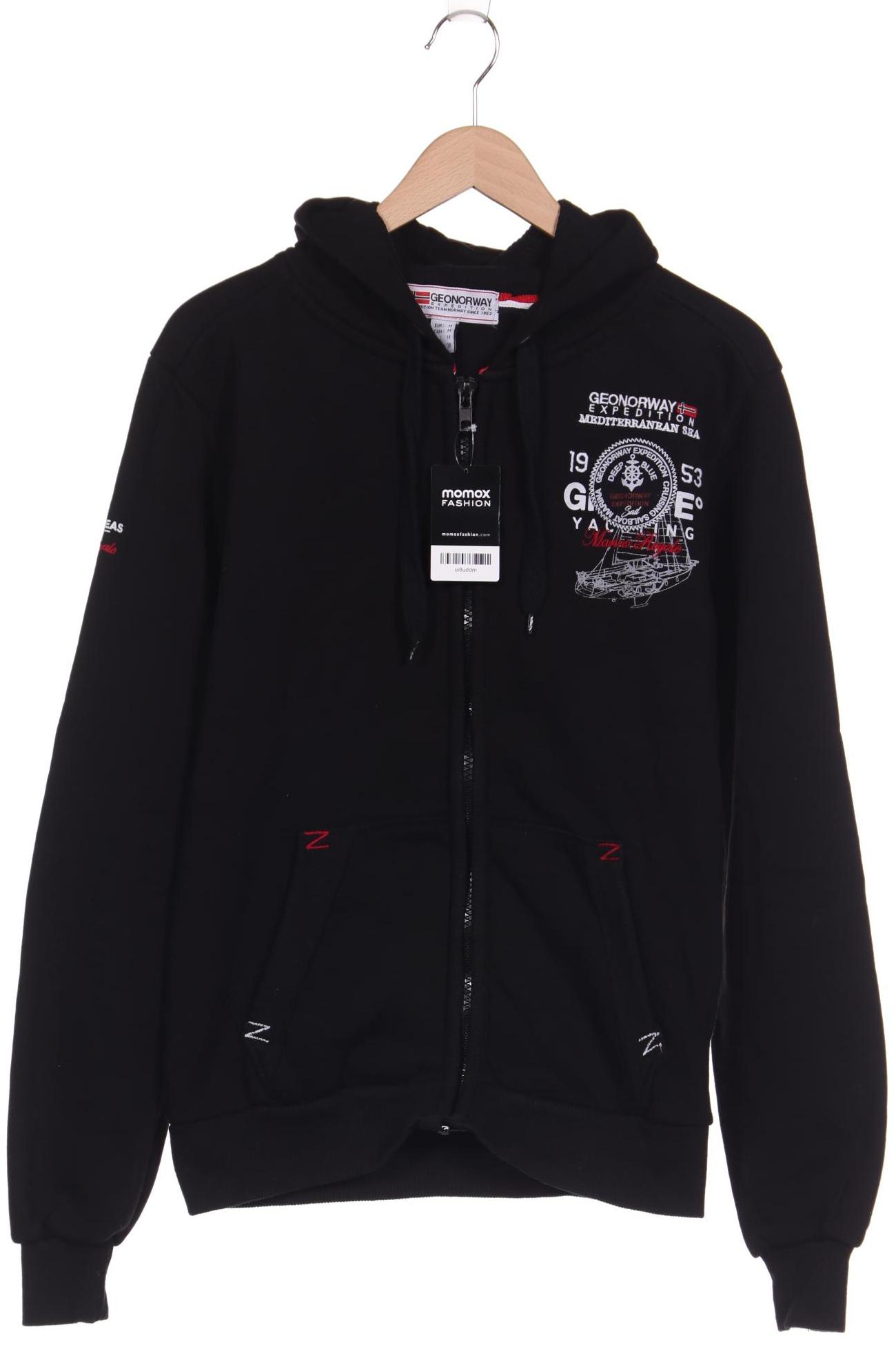 

GEOGRAPHICAL NORWAY Herren Kapuzenpullover, schwarz