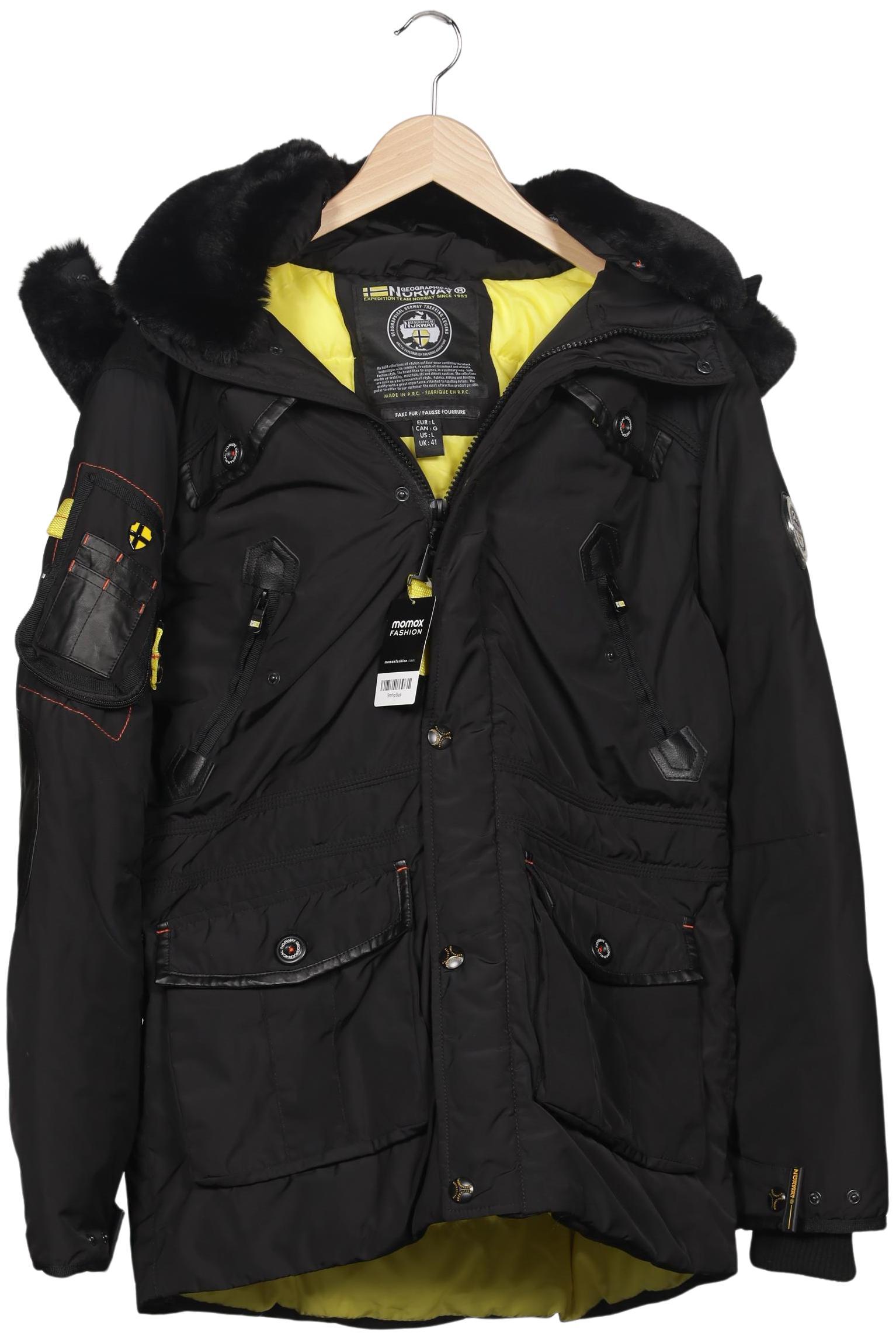 

Geographical Norway Herren Mantel, schwarz, Gr. 52