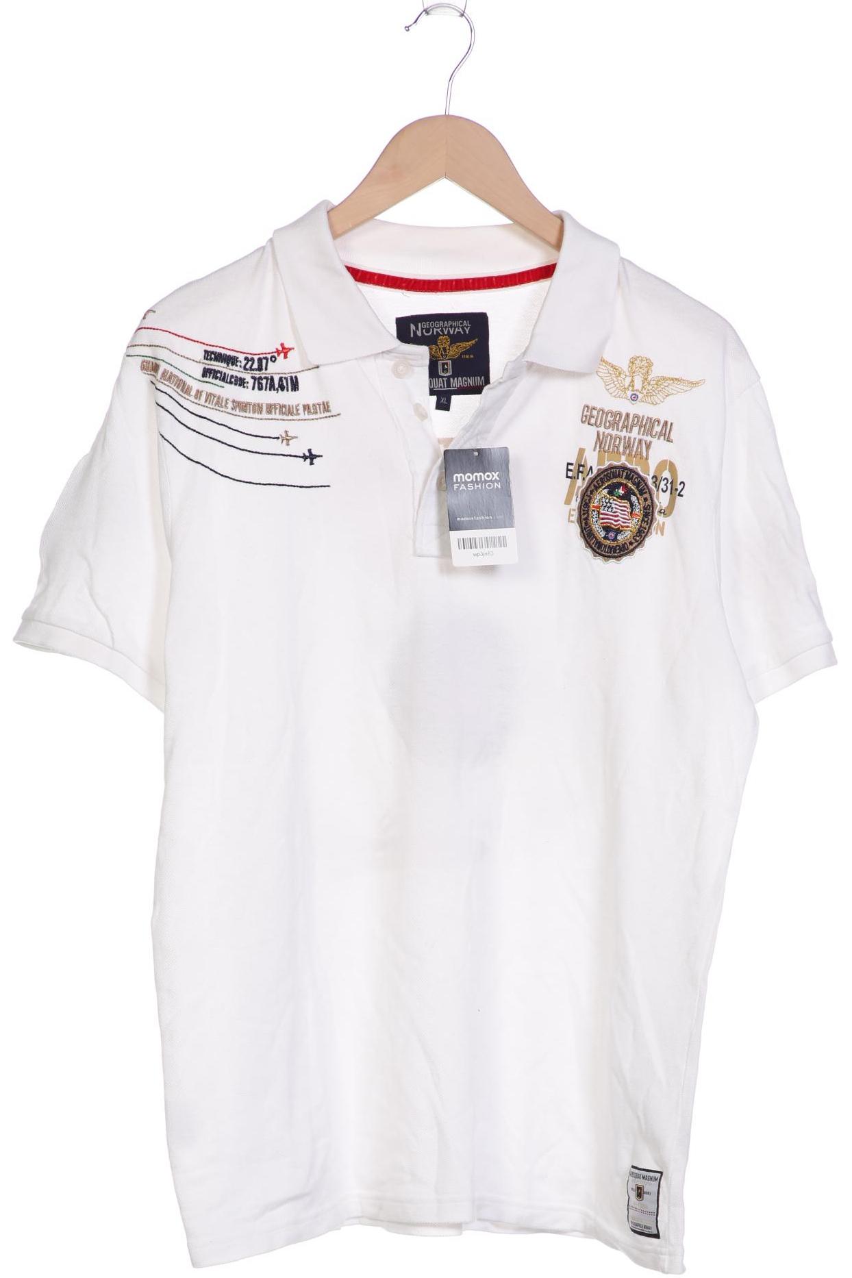 

GEOGRAPHICAL NORWAY Herren Poloshirt, weiß